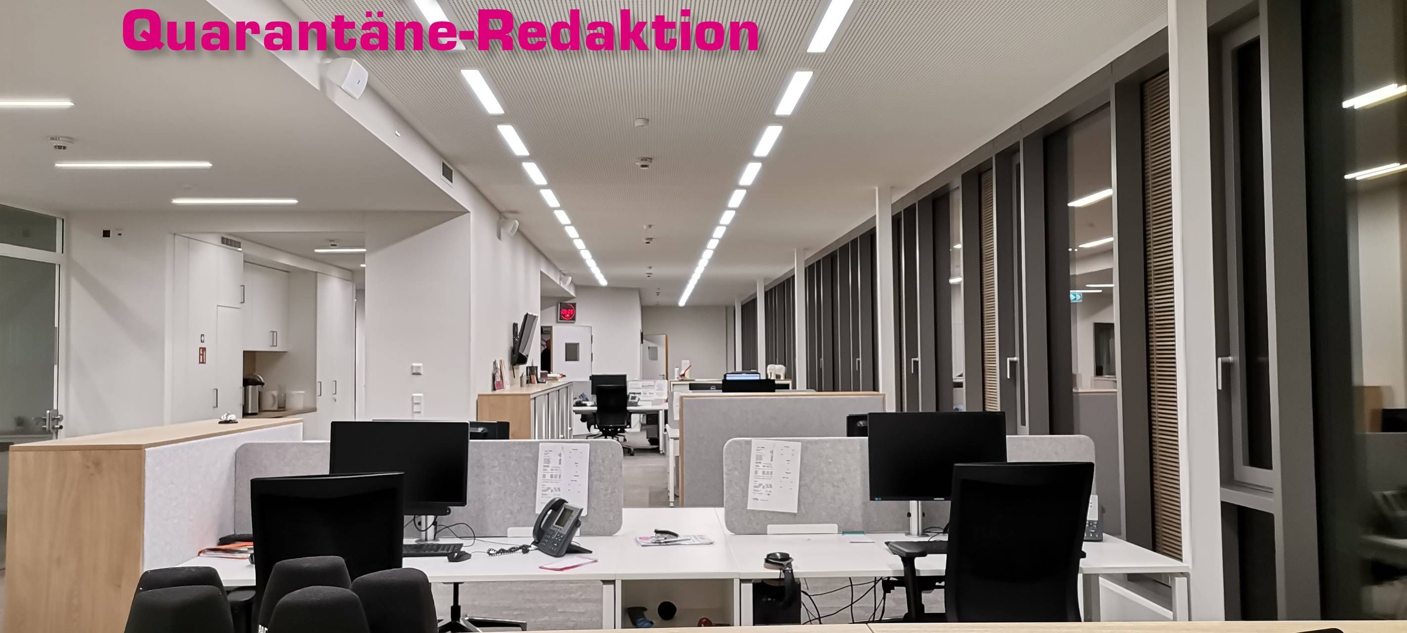 Lippewelle-Redaktion in Quarantäne