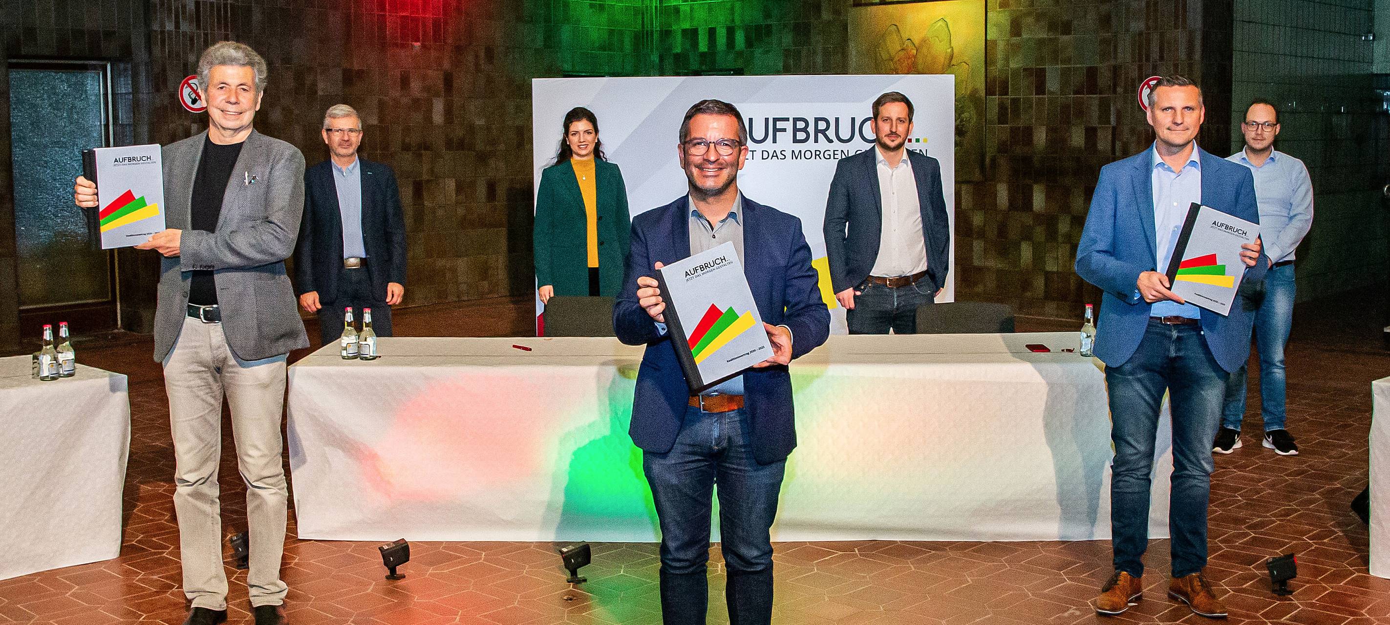 Koalitionsvertrag ist unterschrieben