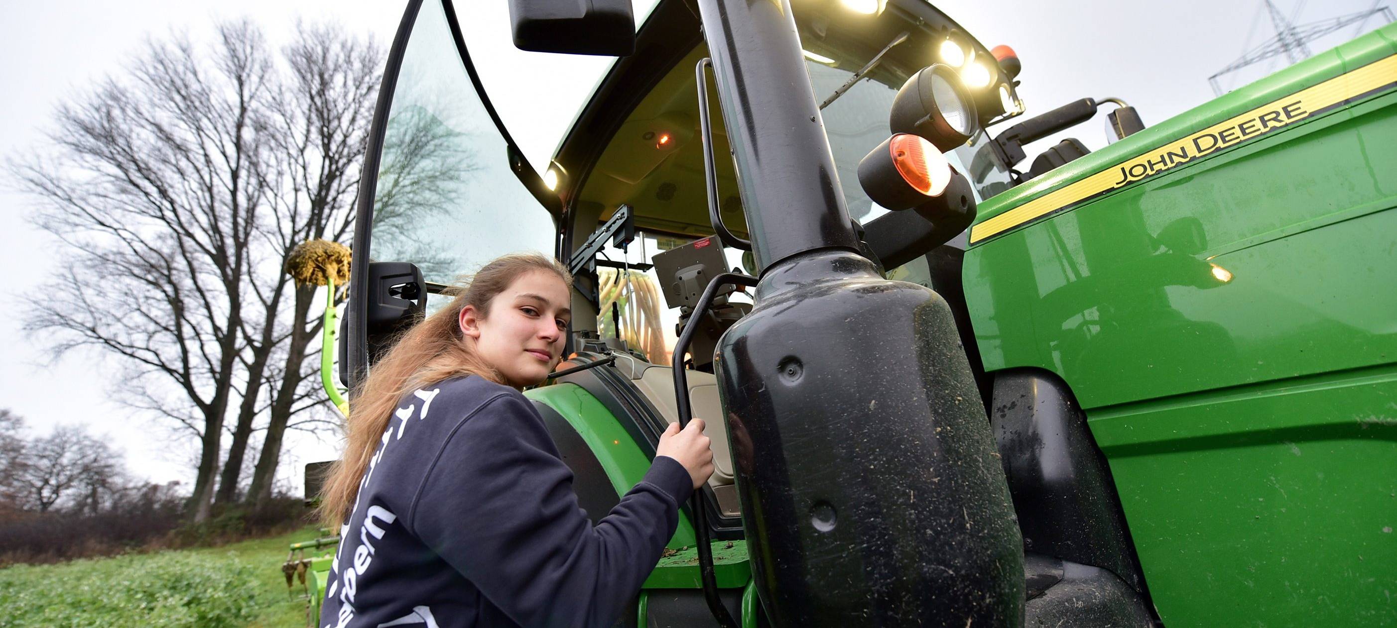 Hamms jüngste Landwirtin
