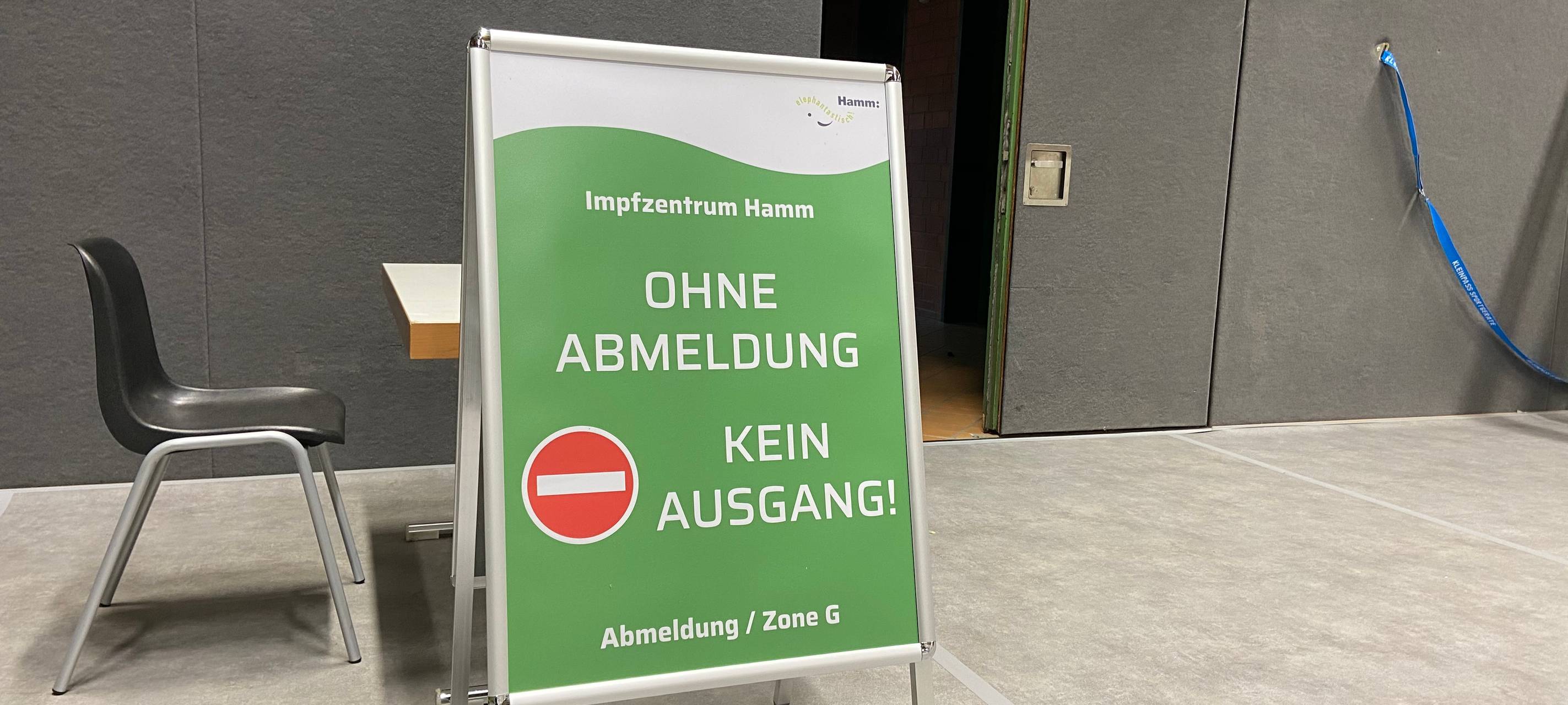 Das Hammer Impfzentrum nimmt Gestalt an