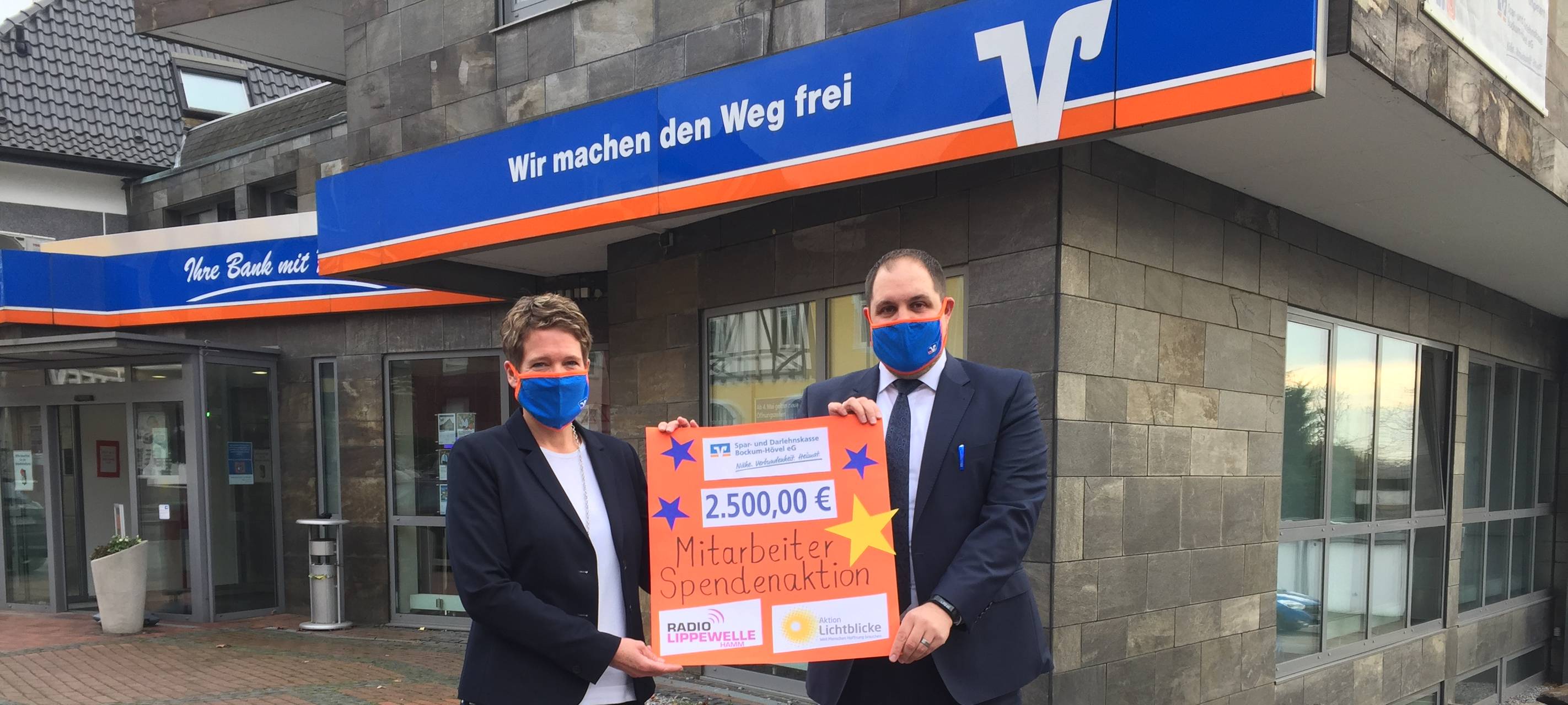 Großzügige Spende für Lichtblicke