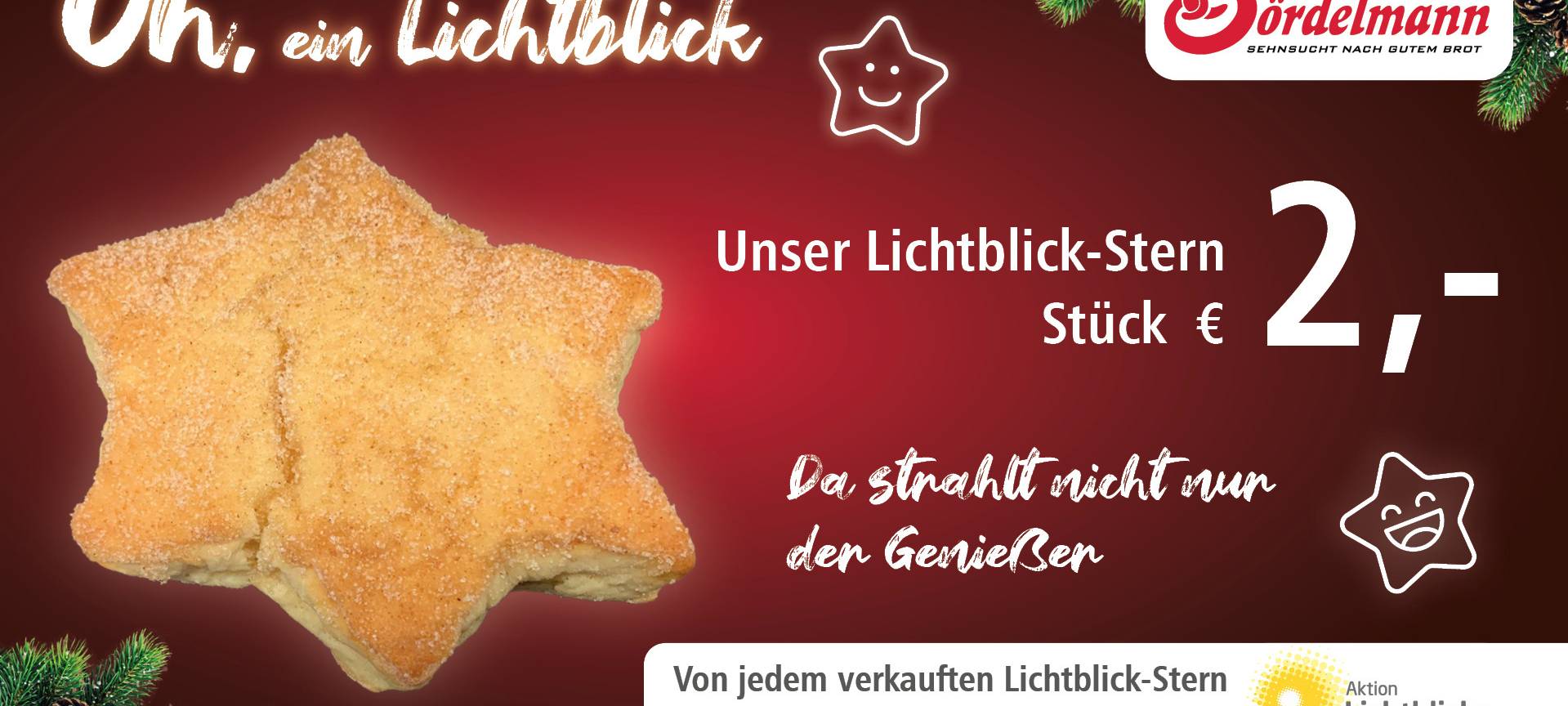 Lichtblickesterne auf dem Weihnachtsmarkt - senationelles Ergebnis!