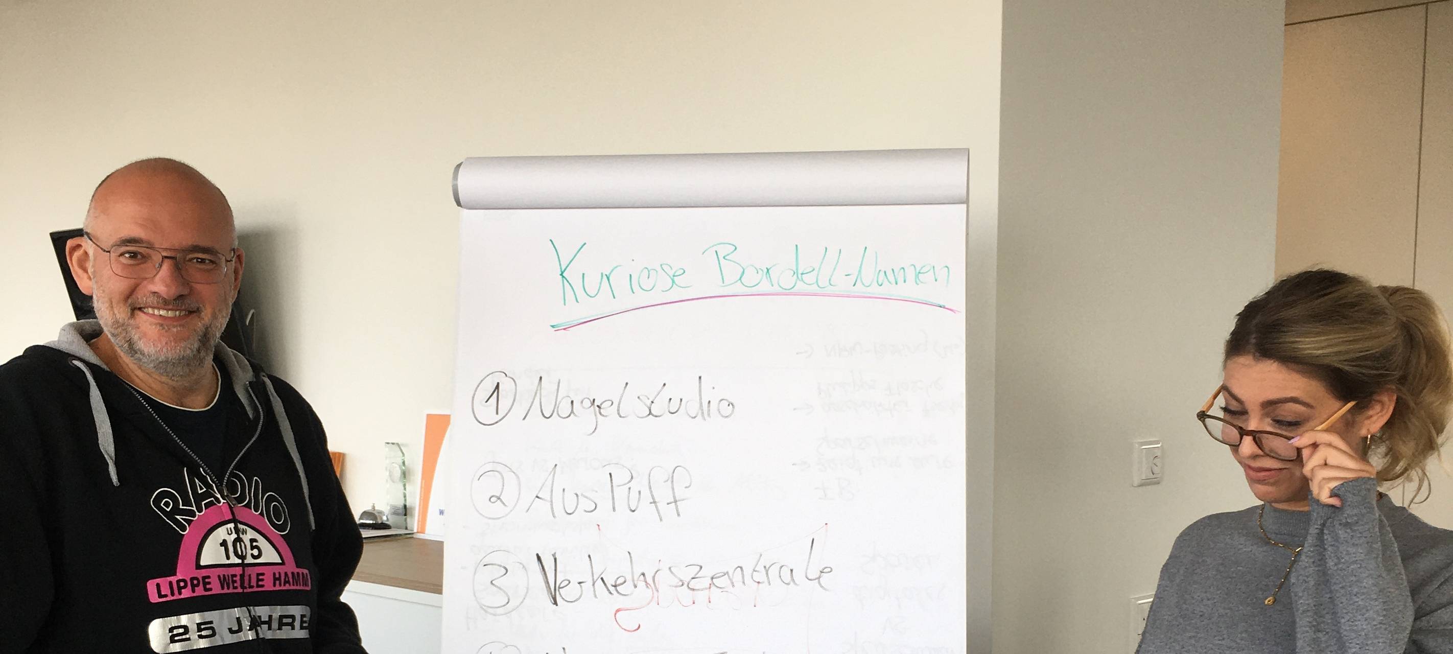 Irina verabschiedet sich in den Mutterschutz