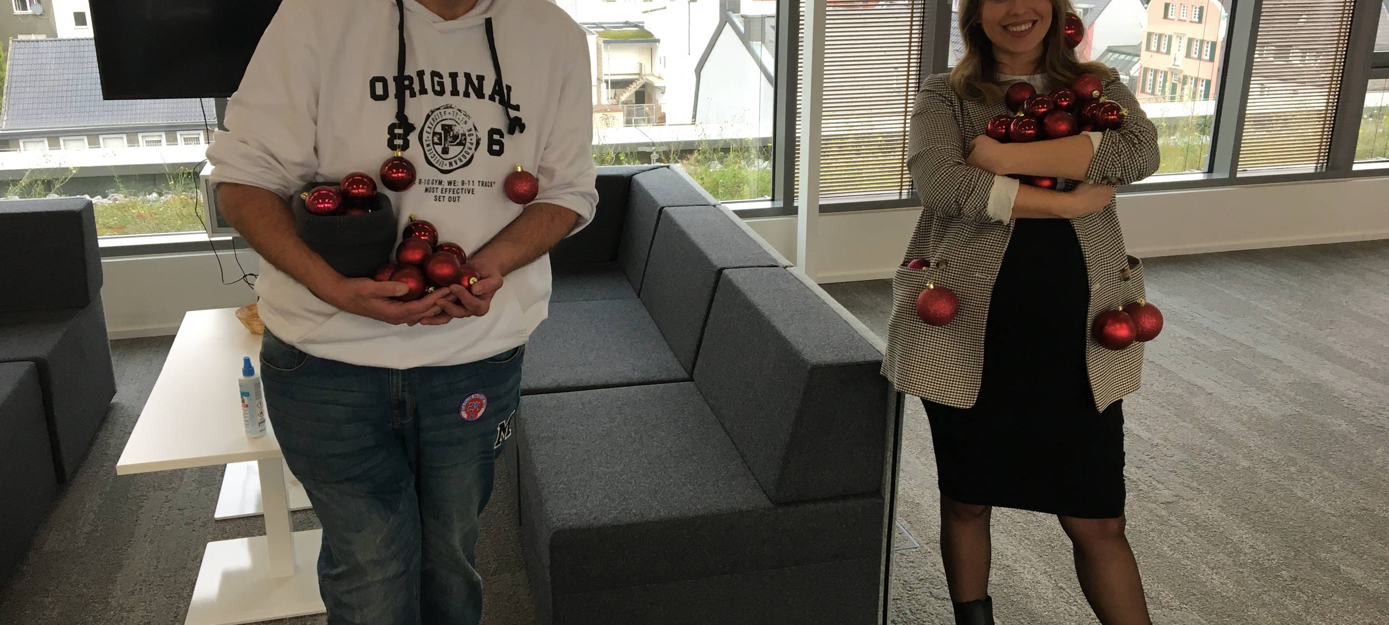 Irina verabschiedet sich in den Mutterschutz