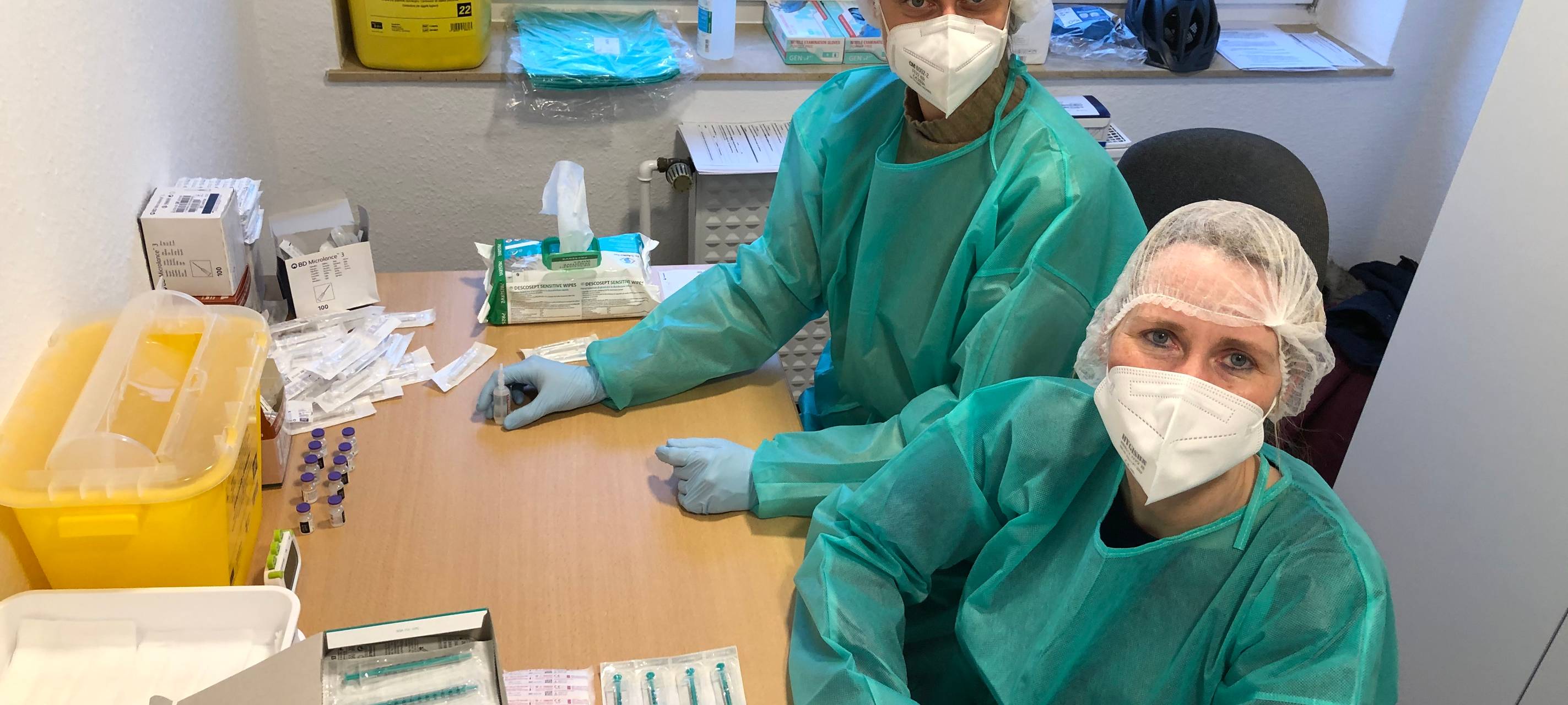 Corona-Impfung für Anneliese