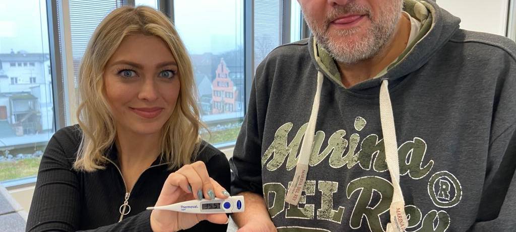 Irina verabschiedet sich in den Mutterschutz