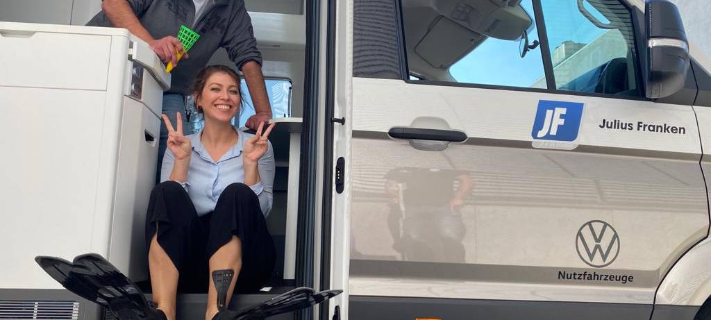 Irina verabschiedet sich in den Mutterschutz