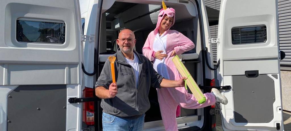 Irina verabschiedet sich in den Mutterschutz