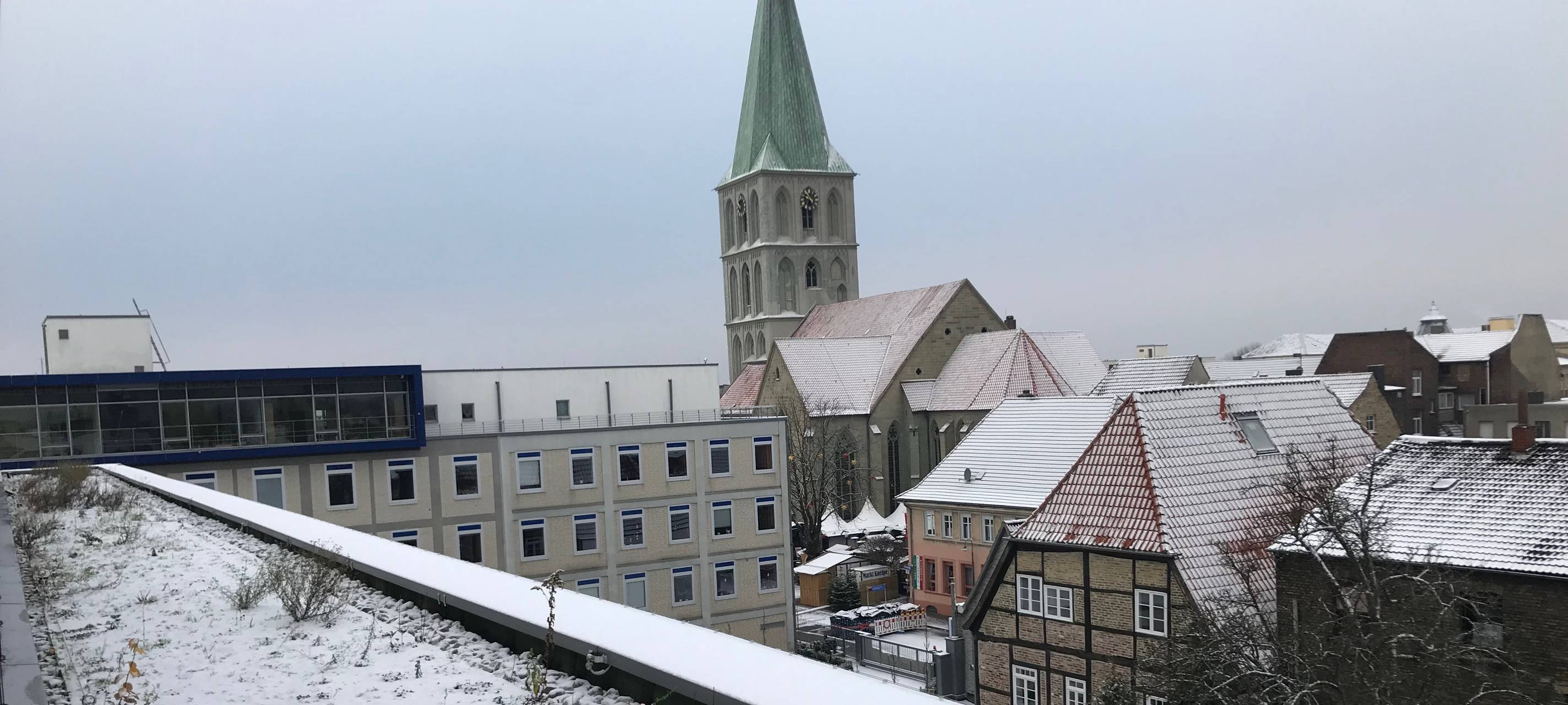 Schnee in Hamm