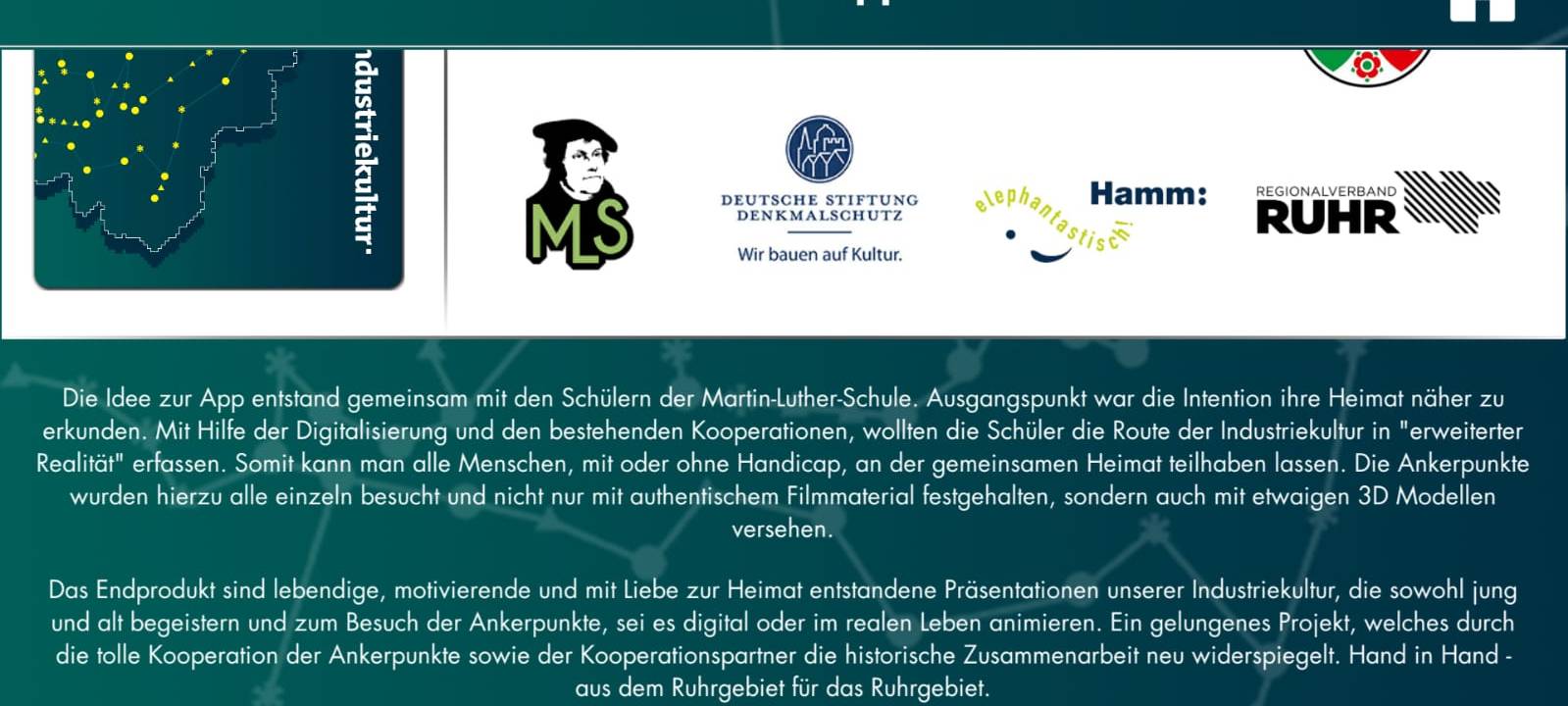 Schüler entwickeln App für die Industriekultur