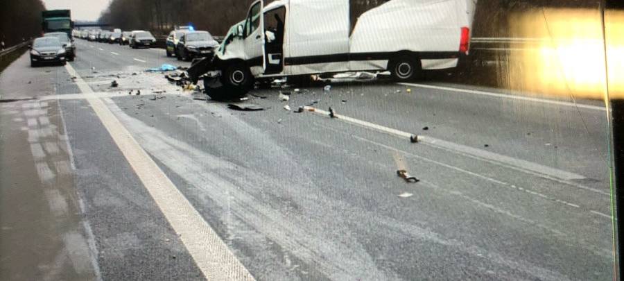 Schwerer Unfall auf der A1