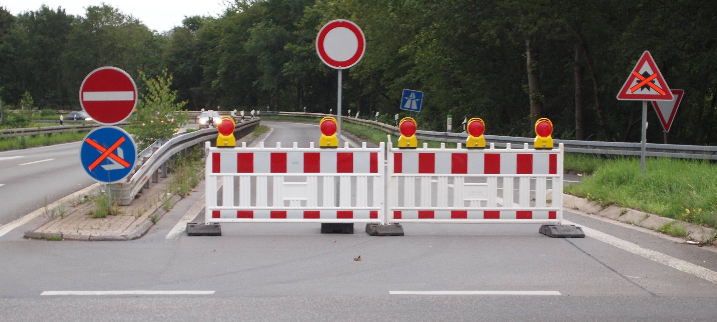 A2-Auffahrt in Uentrop kurzzeitig gesperrt