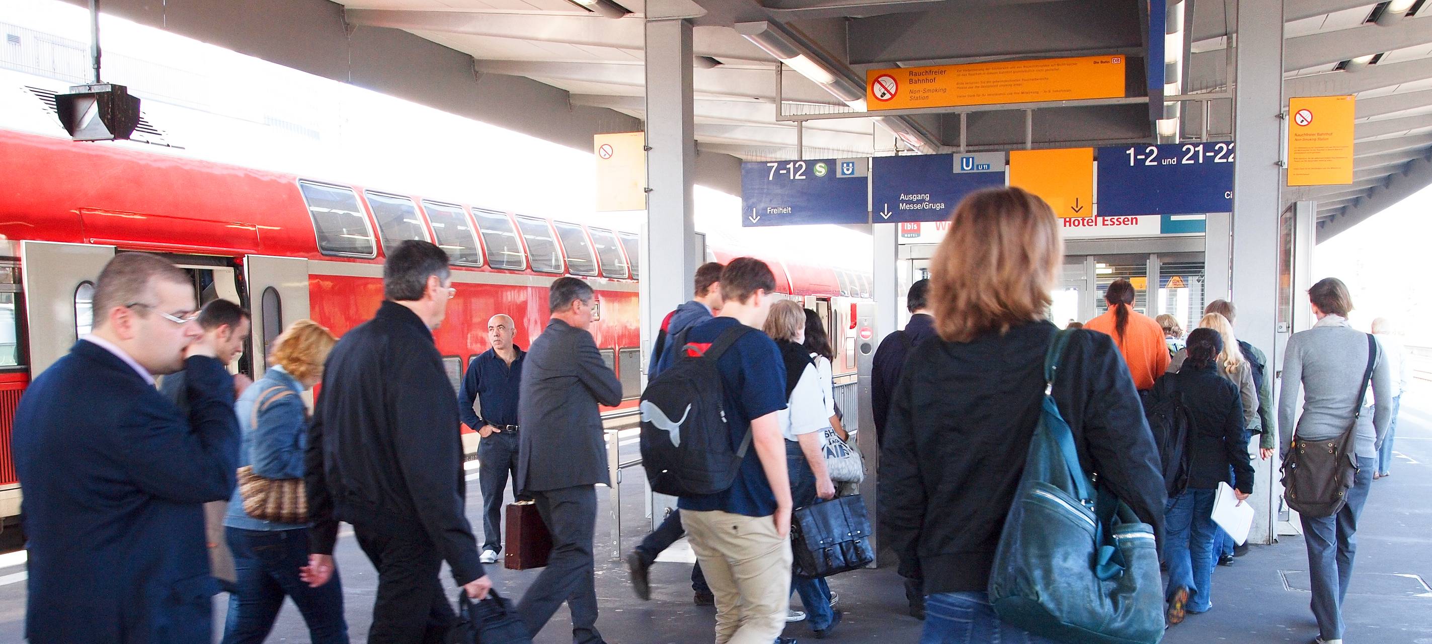 Auch immer mehr Hammer pendeln zur Arbeit