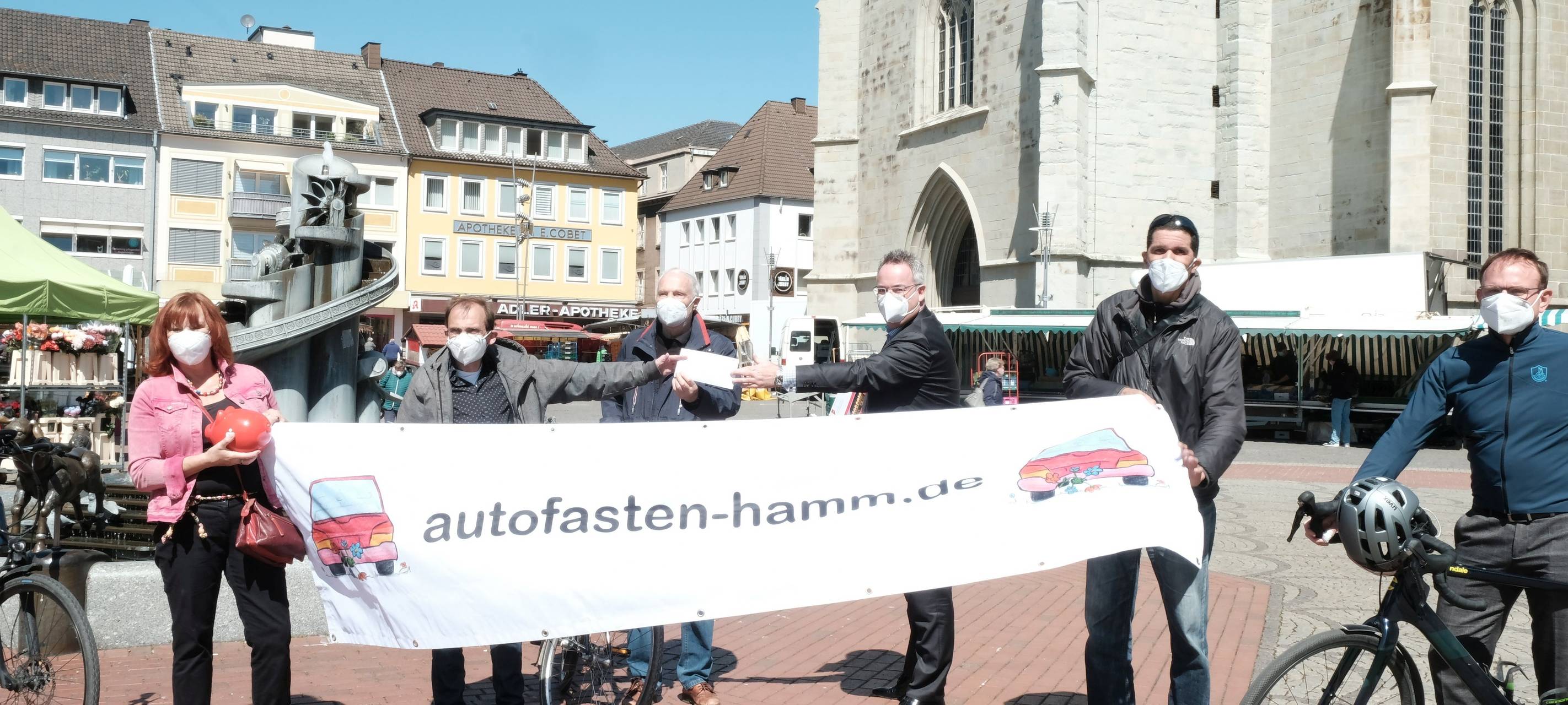 Corona bremst das Autofasten in Hamm aus