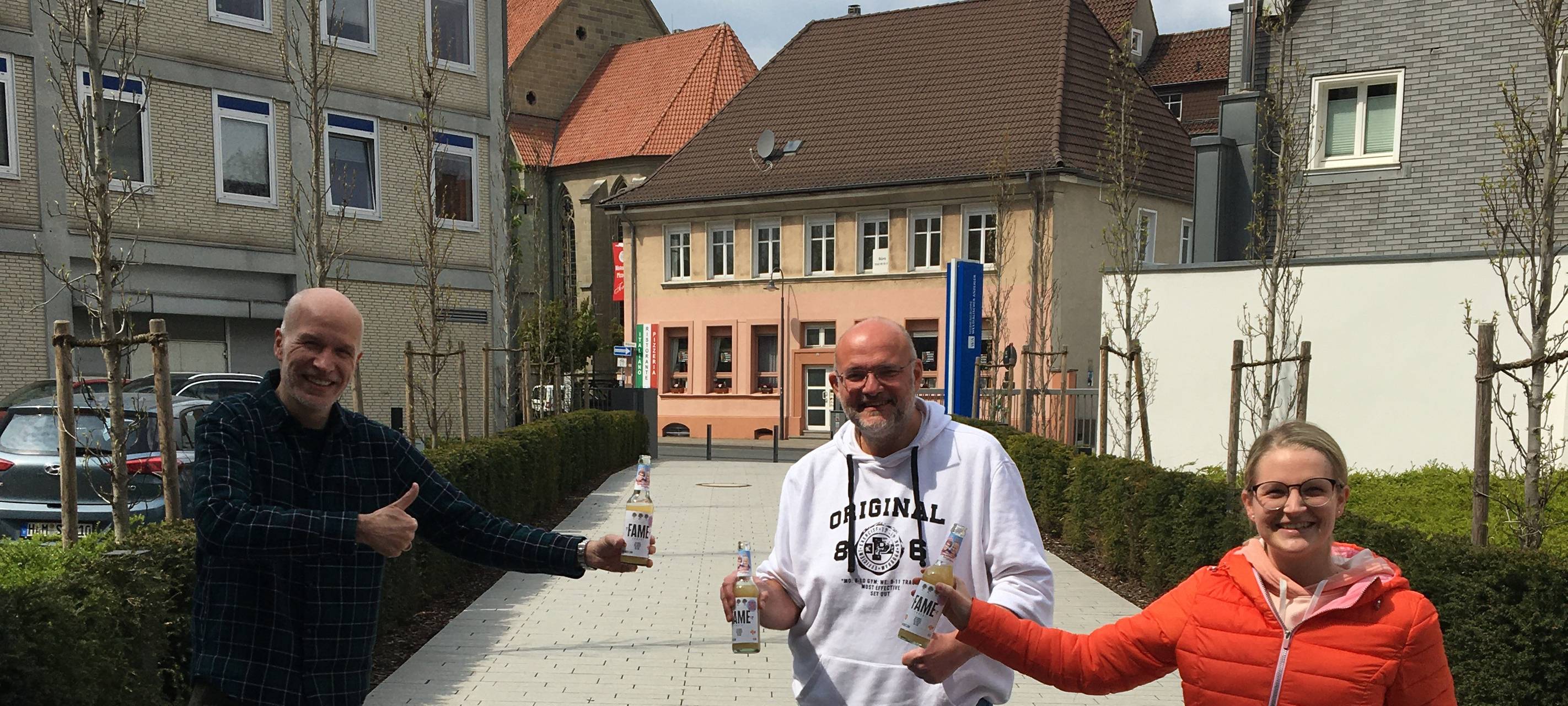 Hammer Comedian ist Gesicht einer Klima-freundlichen Schorle