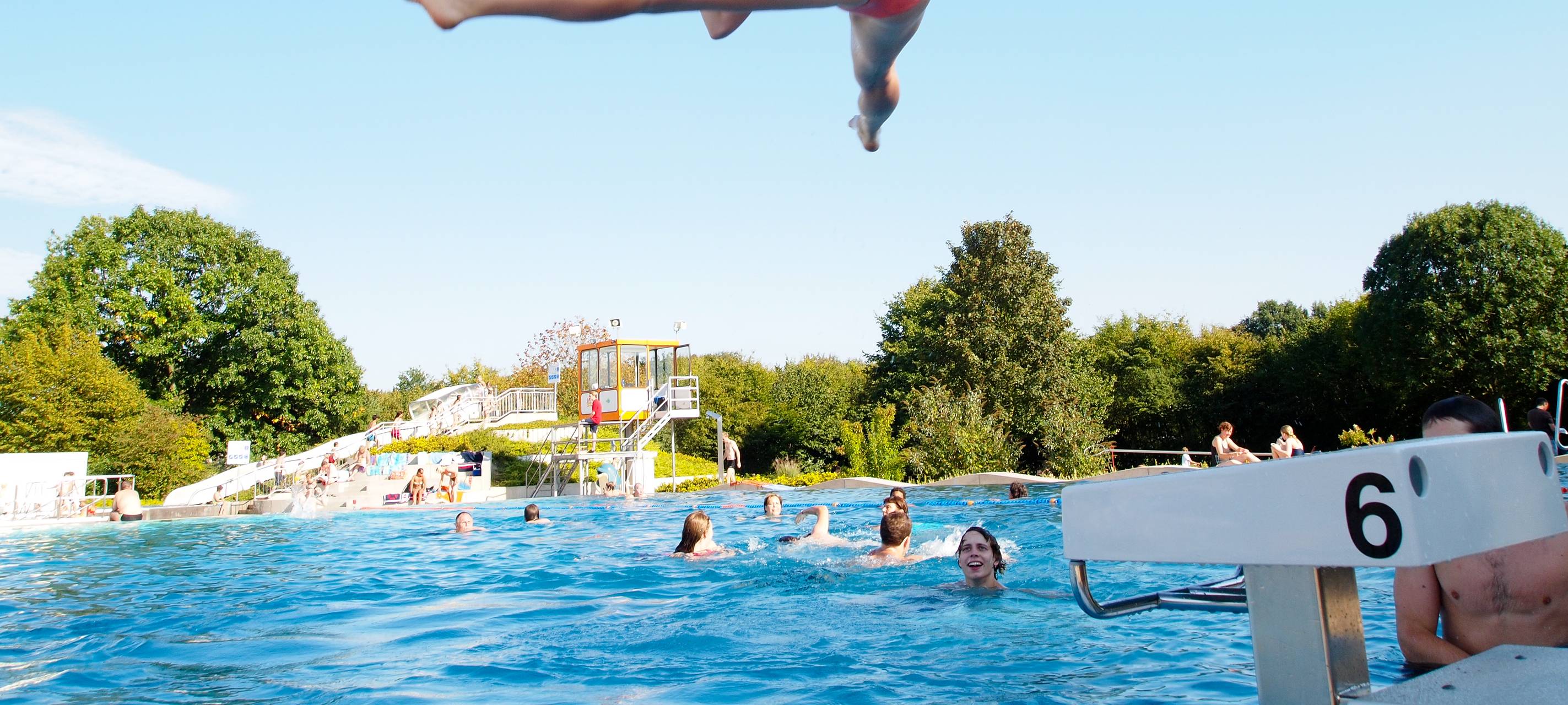 Hammer Freibäder melden Rekordbesuch