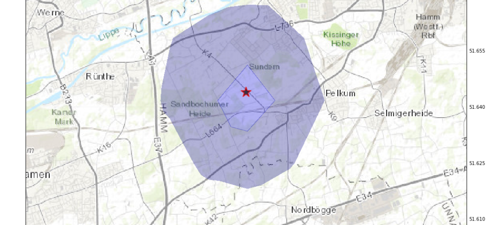 Erschütterung im Hammer Westen