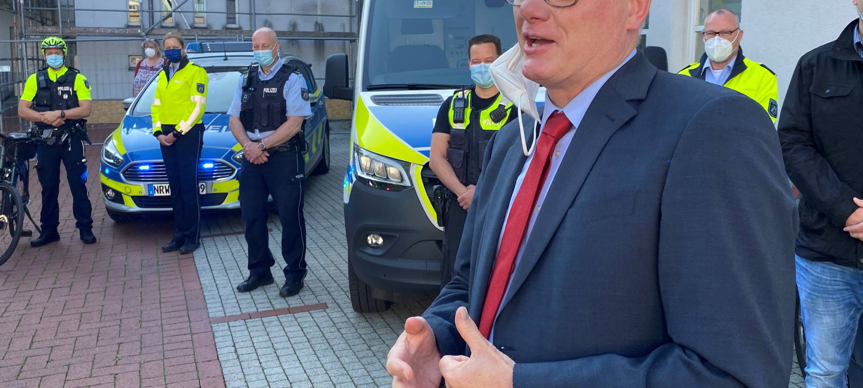 Hammer Polizeipräsident verabschiedet sich
