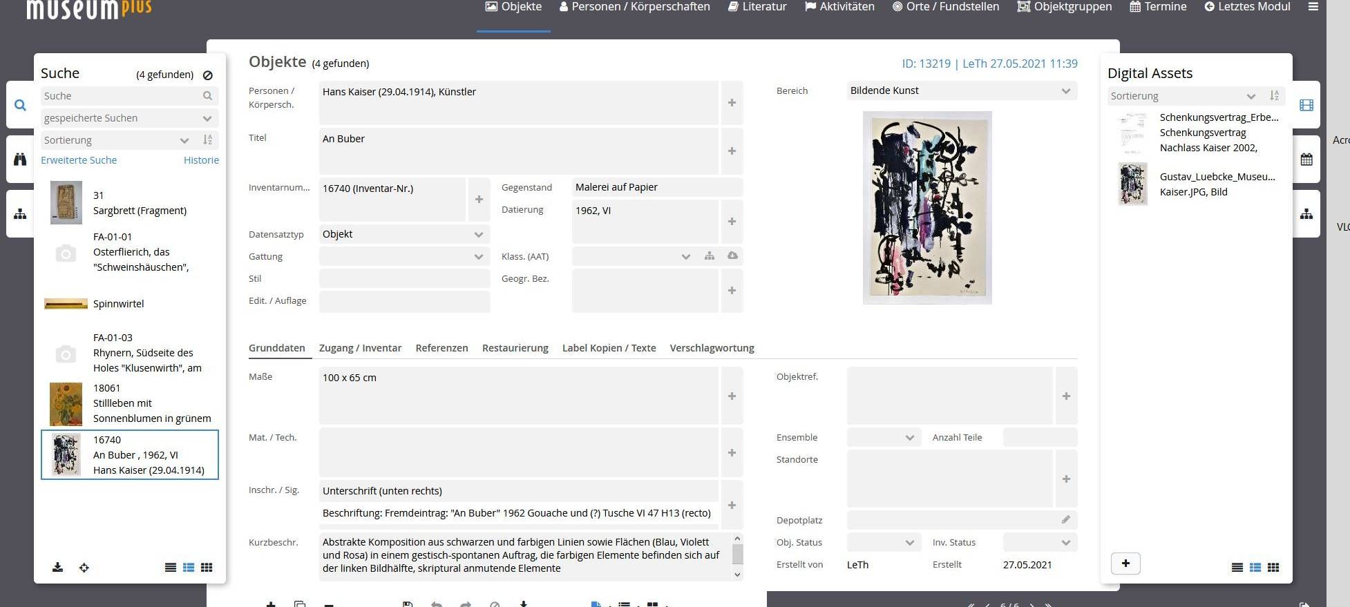 Hammer Museum bekommt elektronische Datenbank