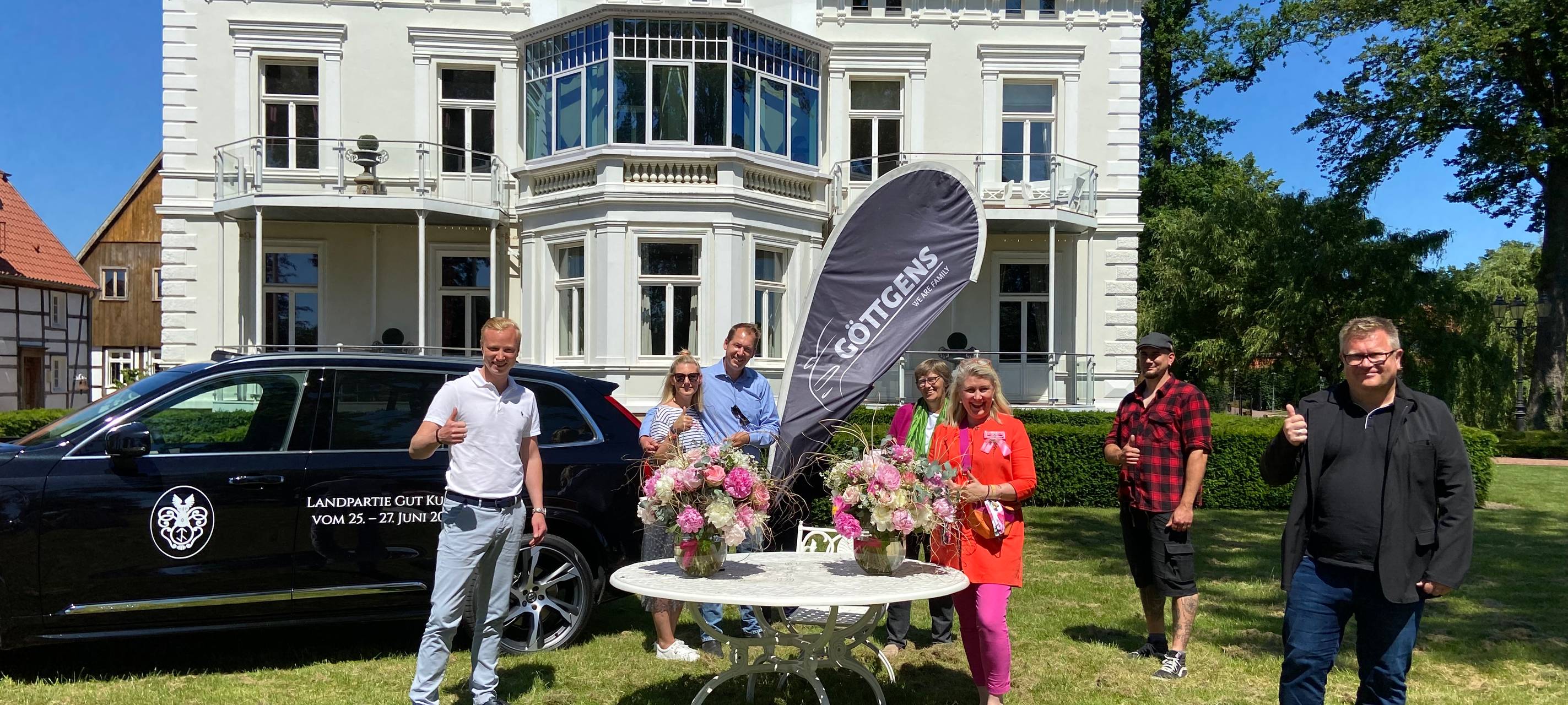 Landpartie in Hamm auf Gut Kump Ende Juni