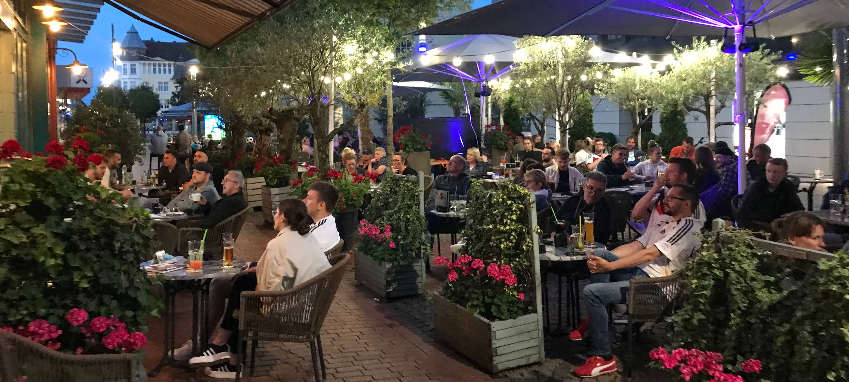 Public Viewing in Gastronomien in Hamm