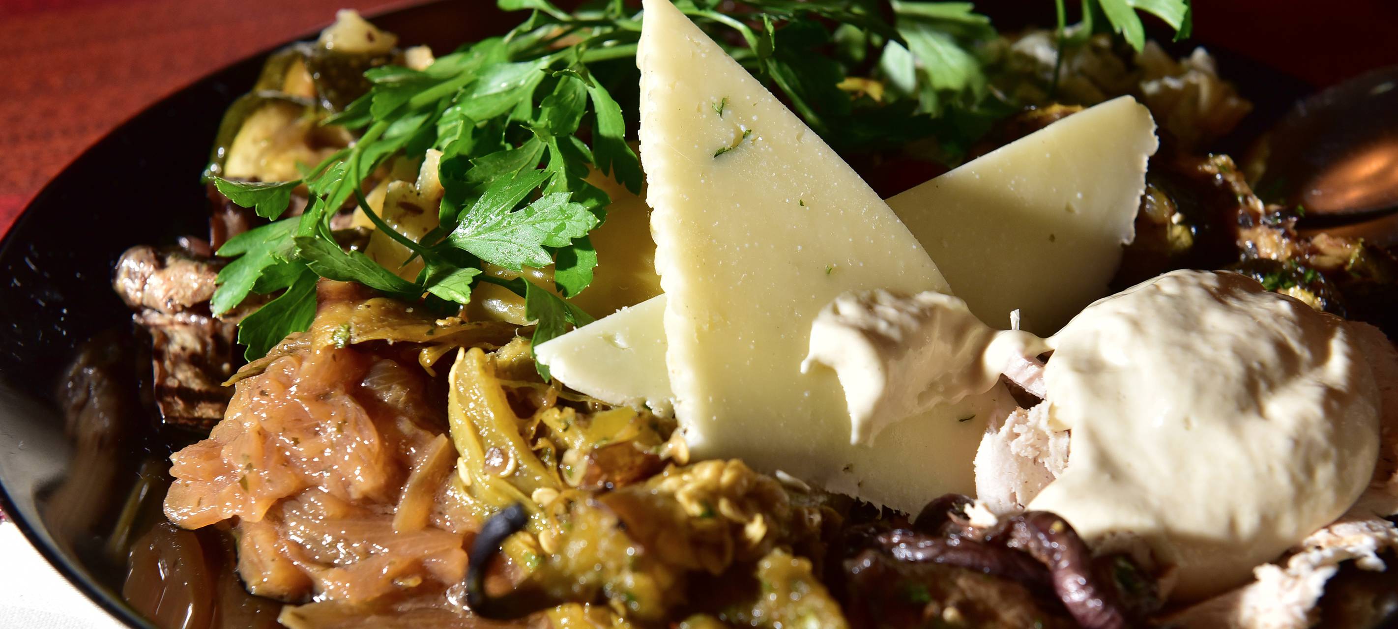 Ein italienisches Essen.