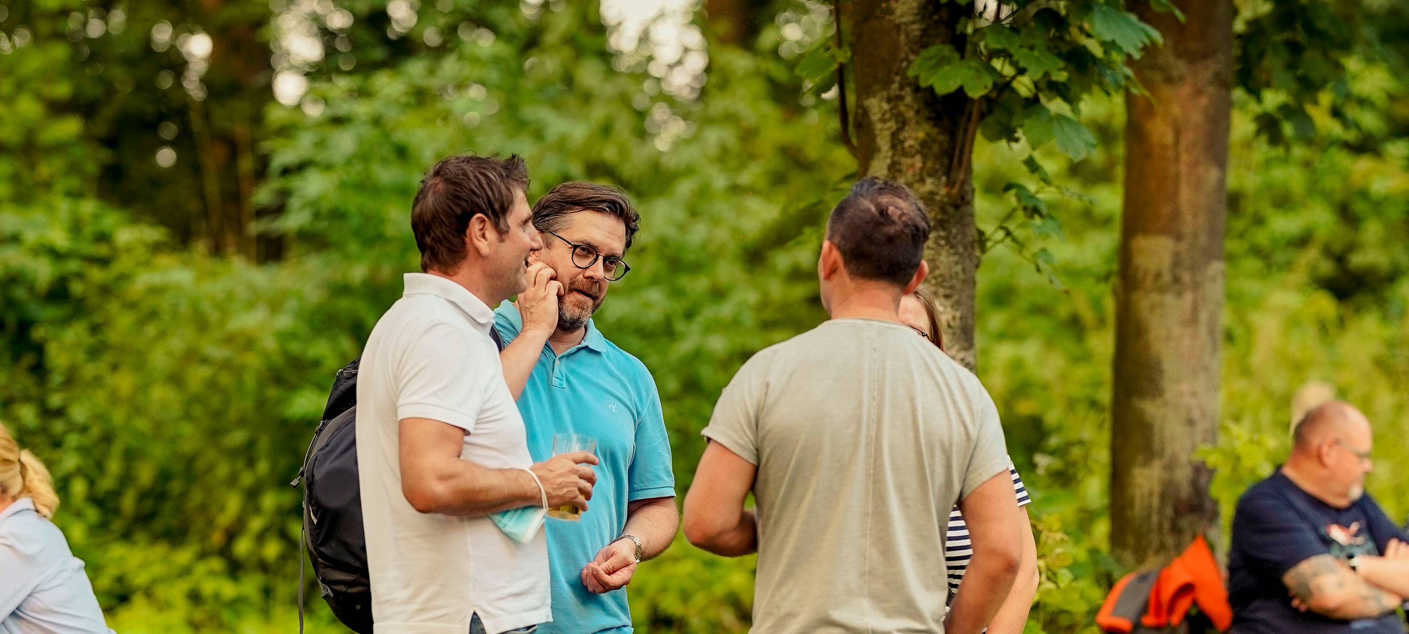 600 Besucher beim "Lachkrampf" an der Waldbühne in Hamm