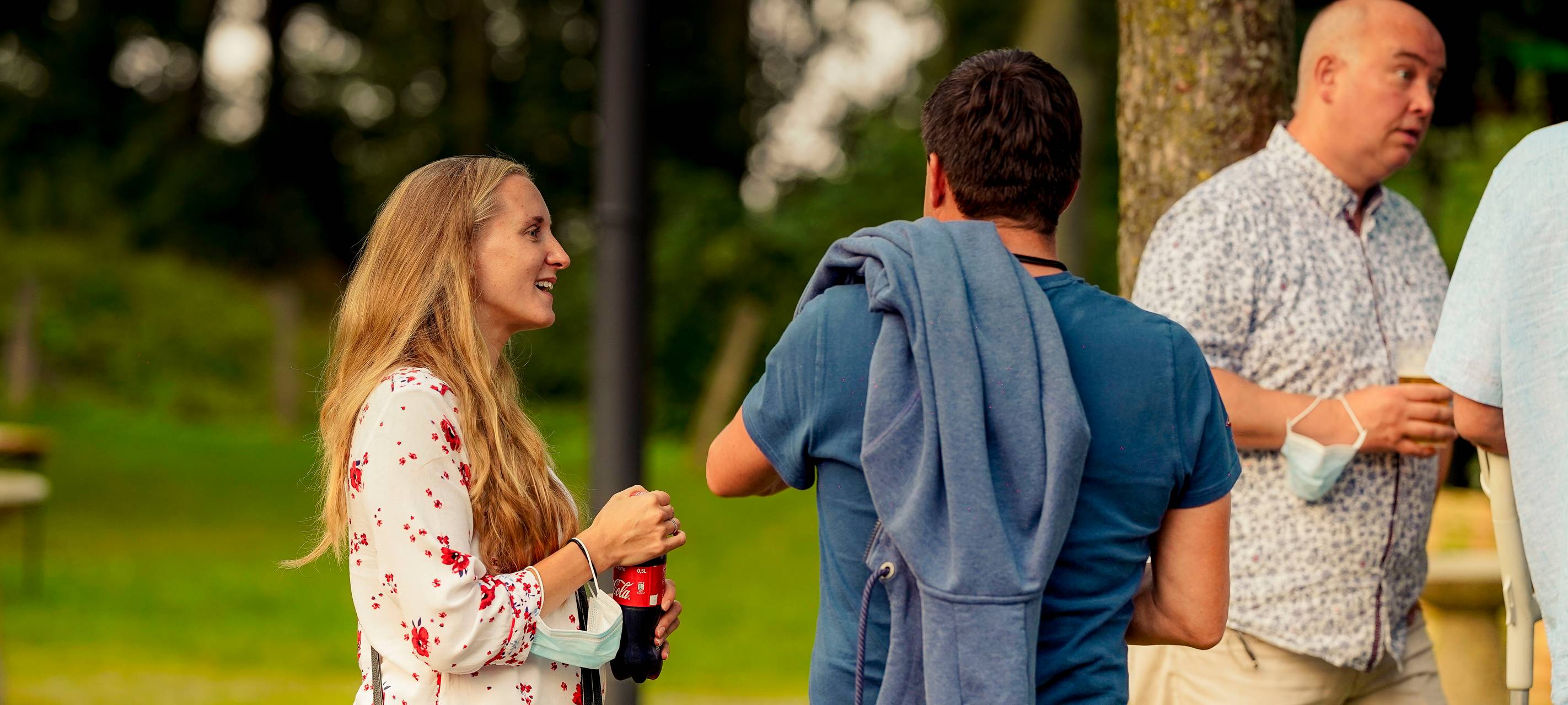 600 Besucher beim "Lachkrampf" an der Waldbühne in Hamm