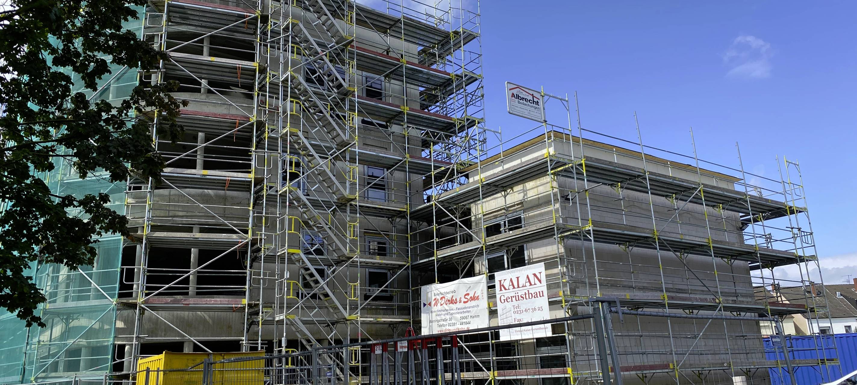 Stadtteilzentrum, Wohnungen und Großtagespflege im Westen