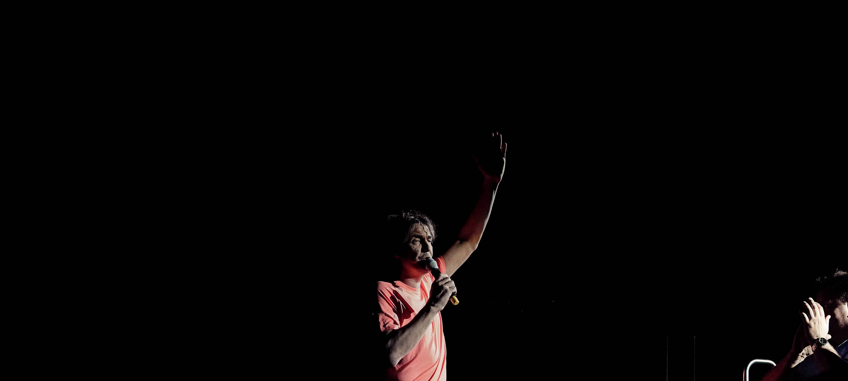 600 Besucher beim "Lachkrampf" an der Waldbühne in Hamm