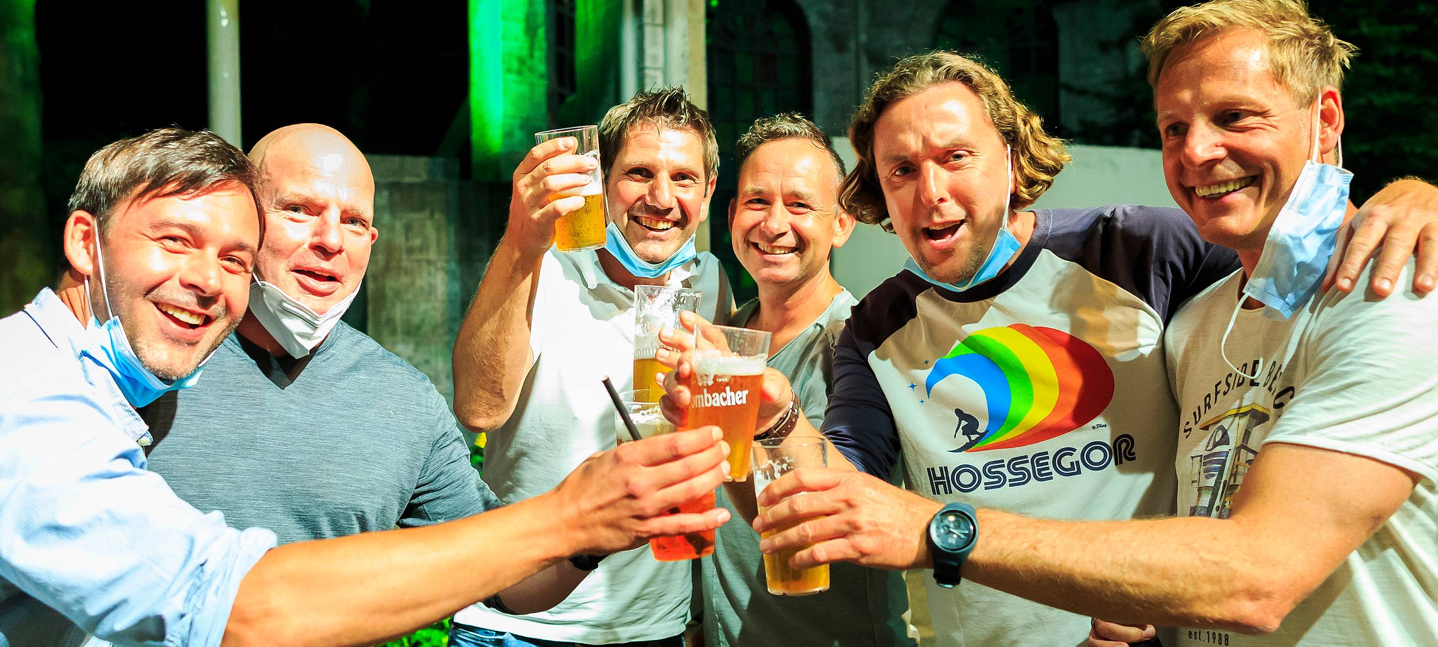 600 Besucher beim "Lachkrampf" an der Waldbühne in Hamm