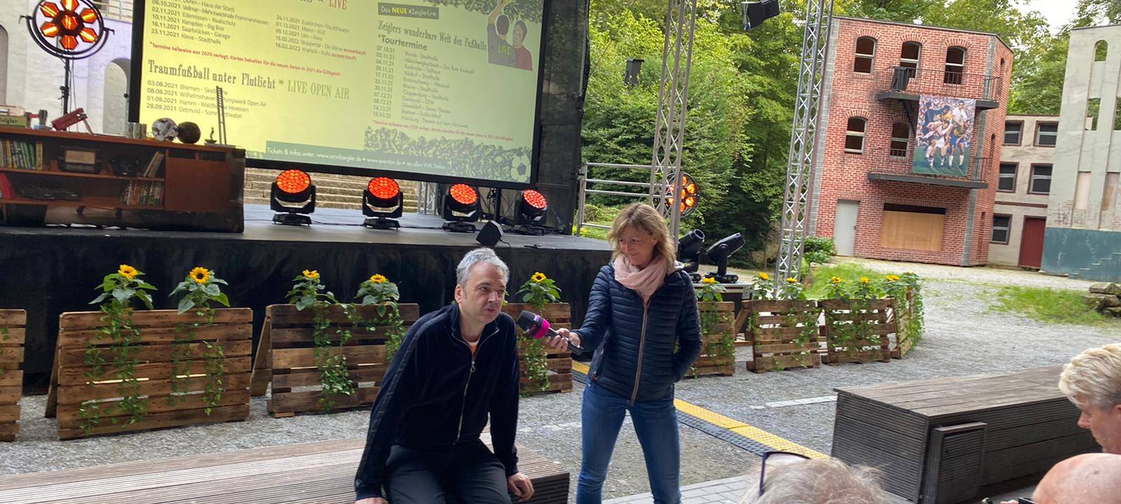 Arnd Zeigler auf der Waldbühne in Hamm-Heessen