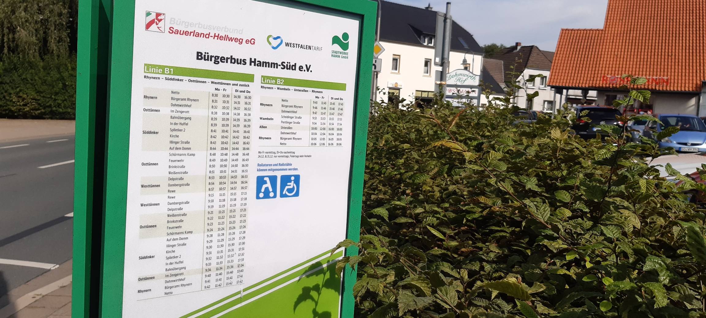 Erster Bürgerbus in Hamm startet