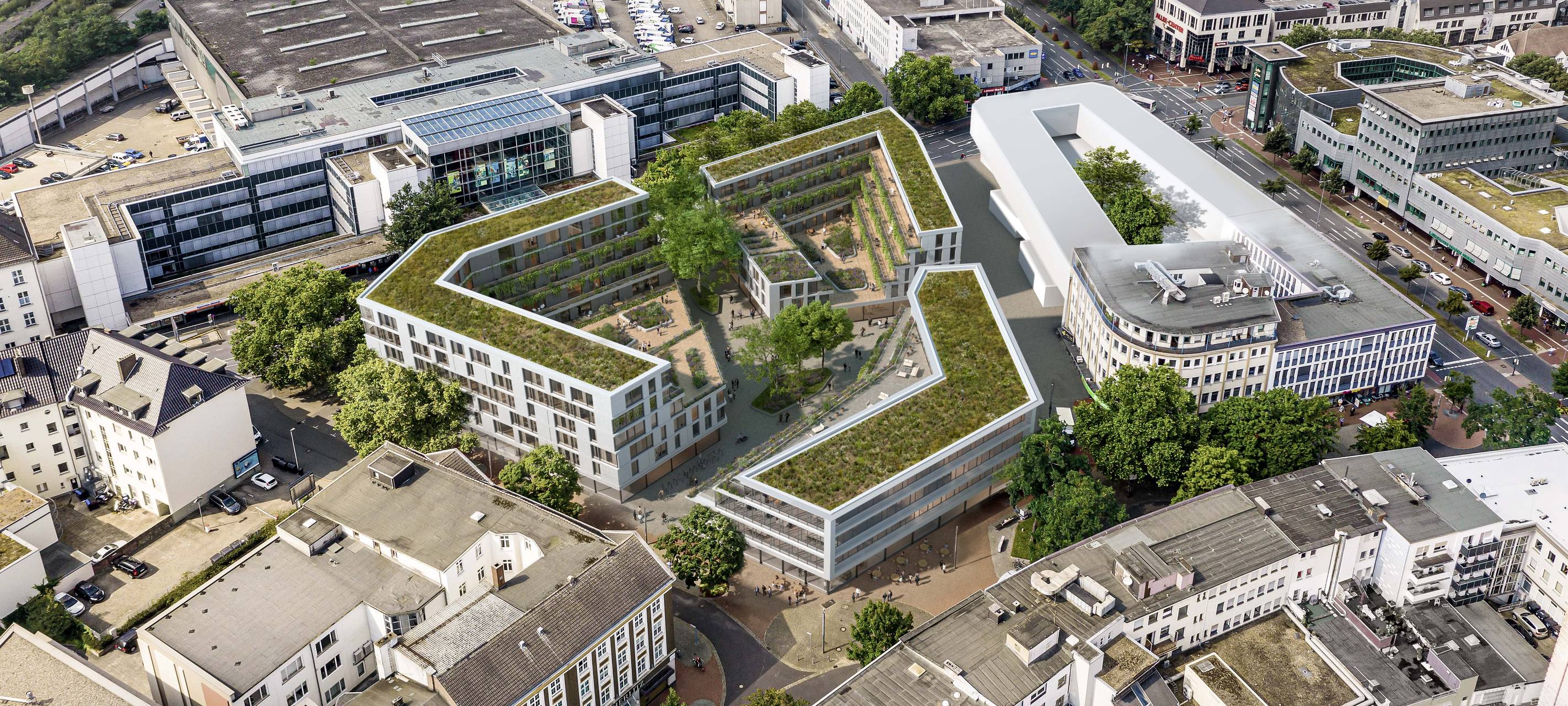 Kaufhof-Gebäude in Hamm wird neugebaut