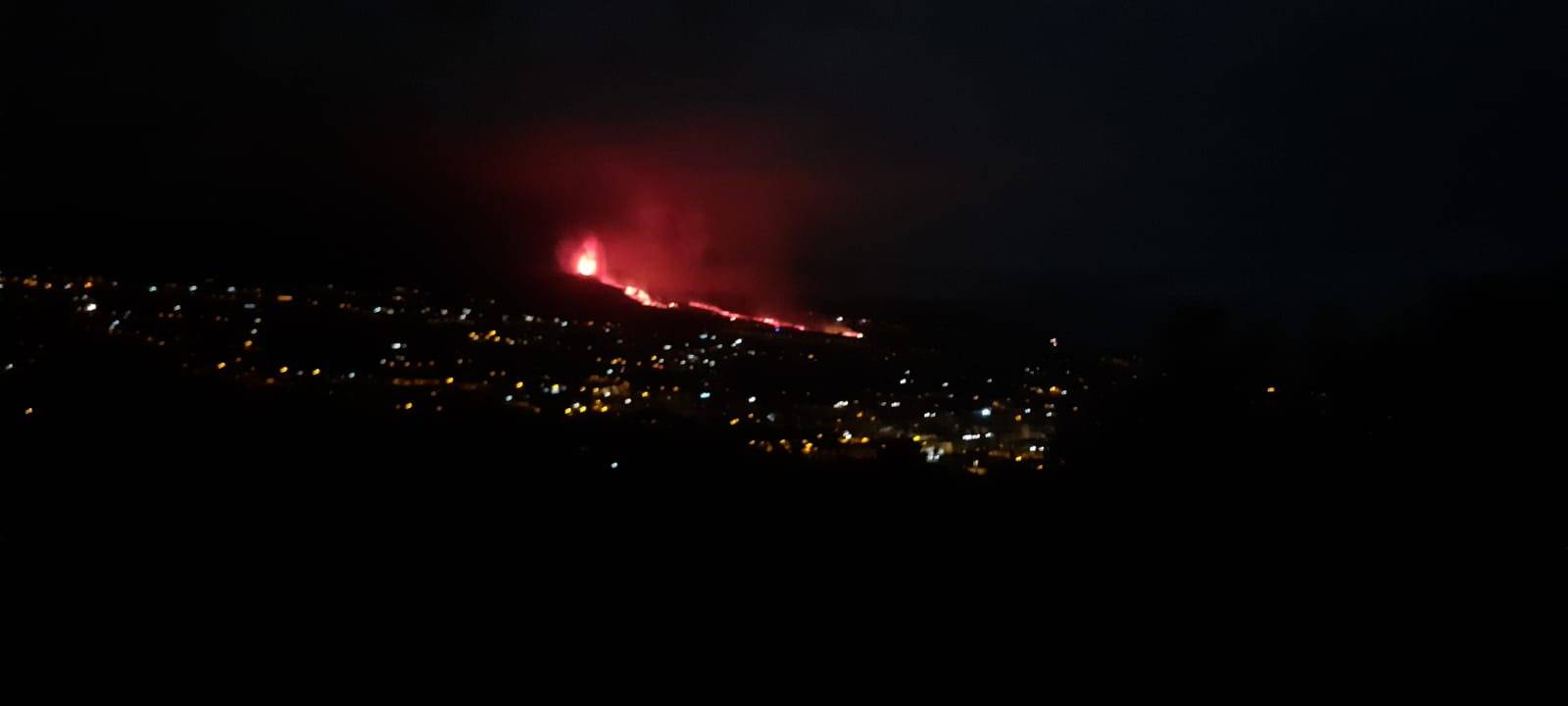 Berthold Kernberg aus Hamm erlebt Vulkanausbruch auf La Palma