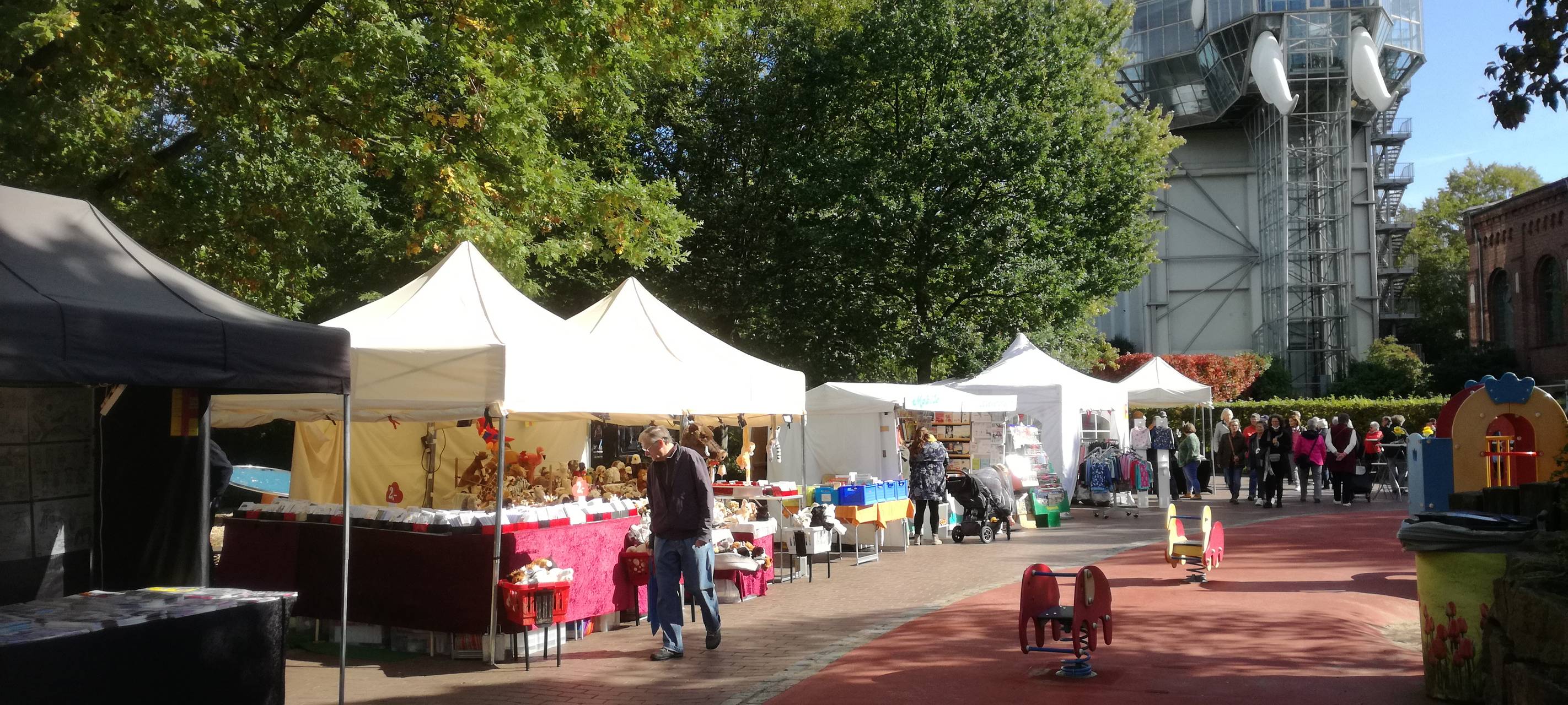 Herbstmarkt in Hamm: Maxipark ohne Maske