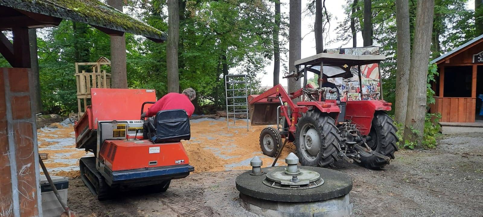 Neuer Spielplatz für die Waldbühne in Hamm-Heessen