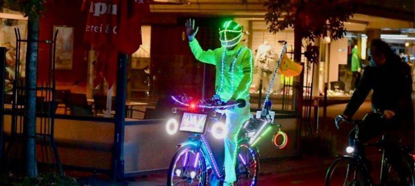"Lichterradeln" am Samstag in Hamm