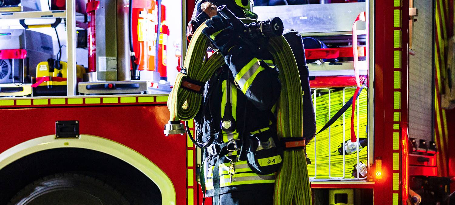 Die Feuerwehr Hamm im Einsatz. (Symboldbild)