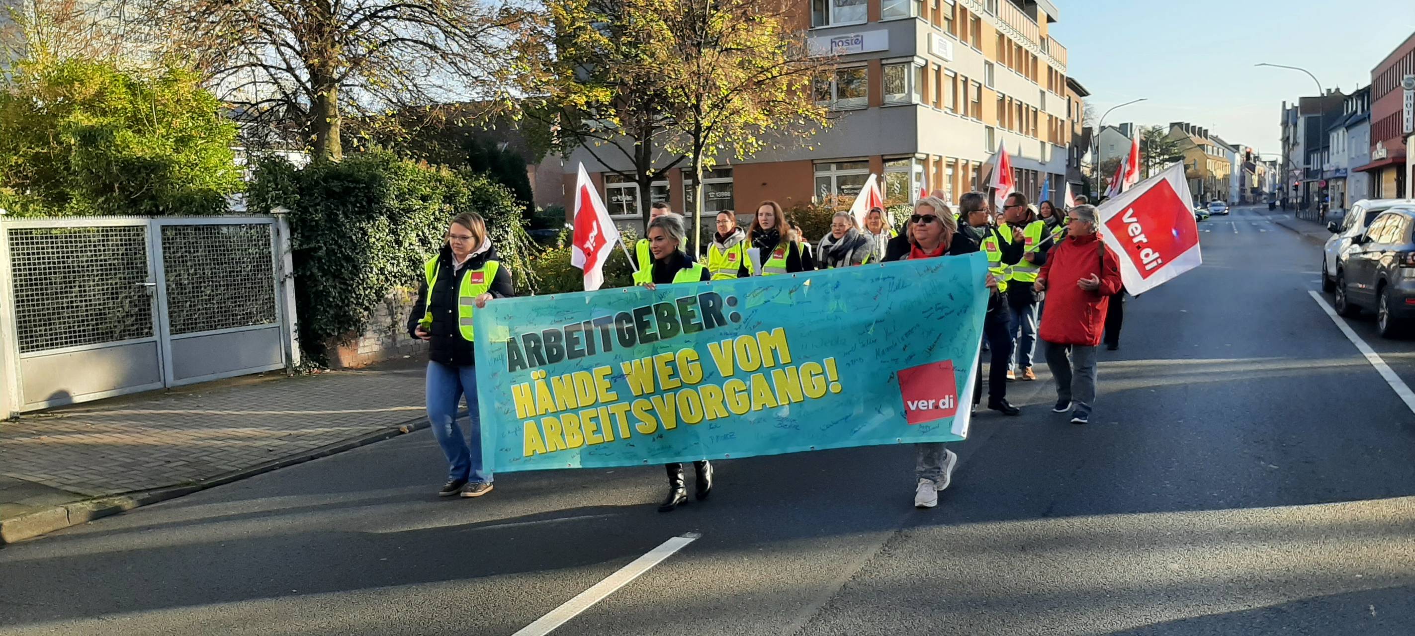 Öffentlicher Dienst in Hamm streikt