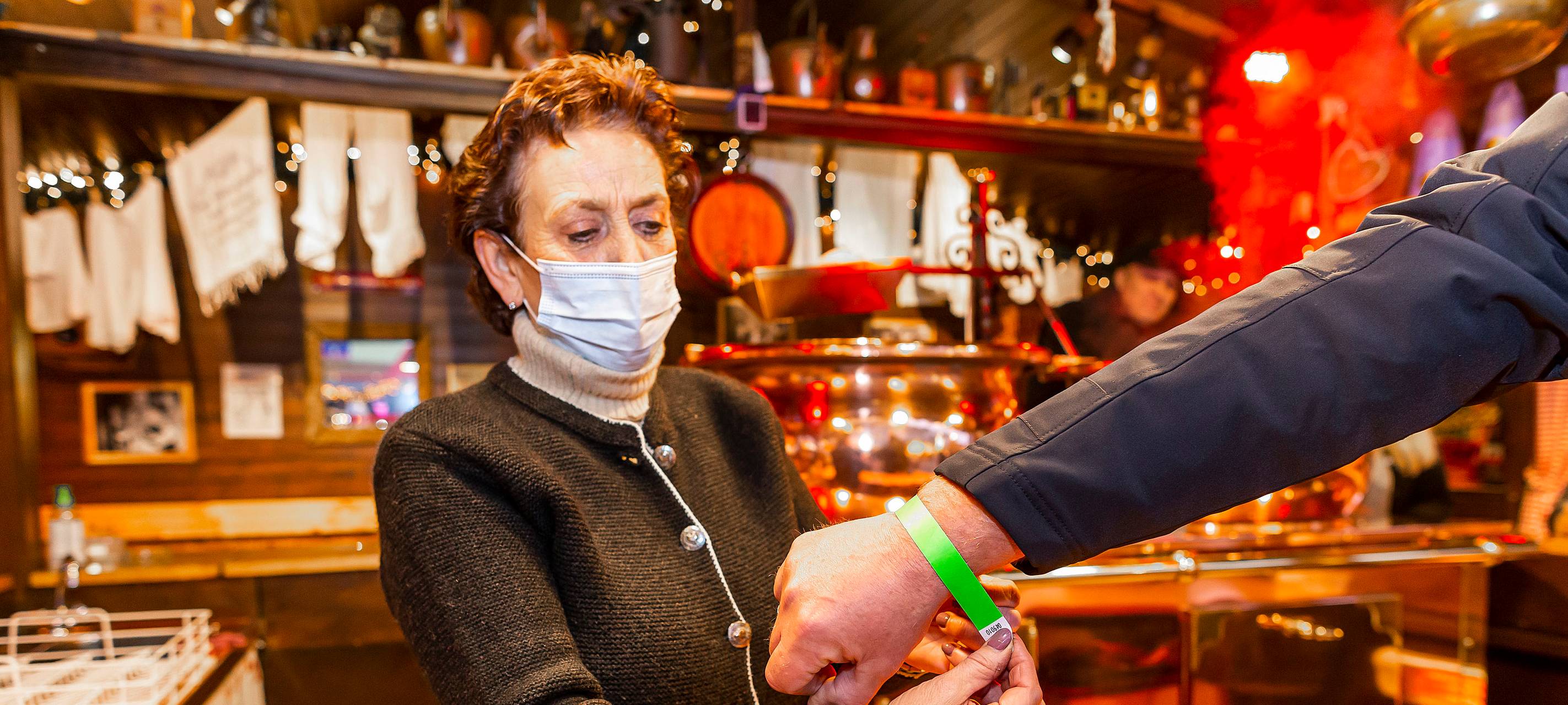 2G-Bändchen ab sofort in der Innenstadt in Hamm