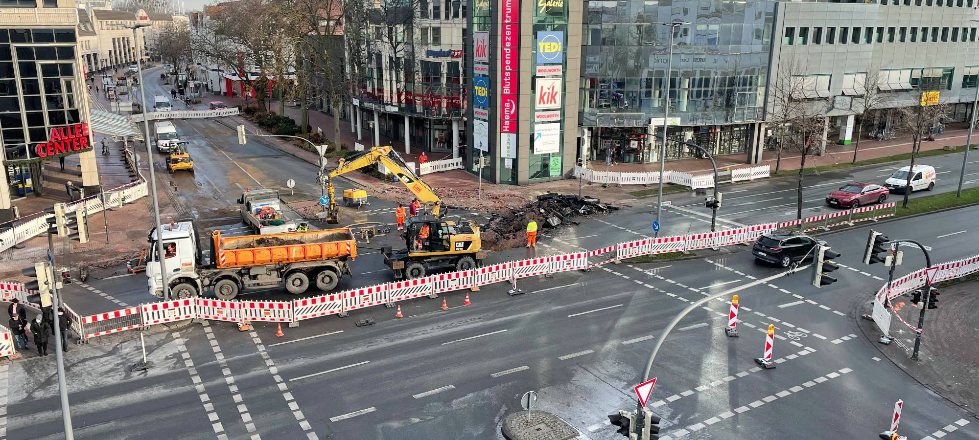 Baustelle in der Hammer City bleibt erstmal