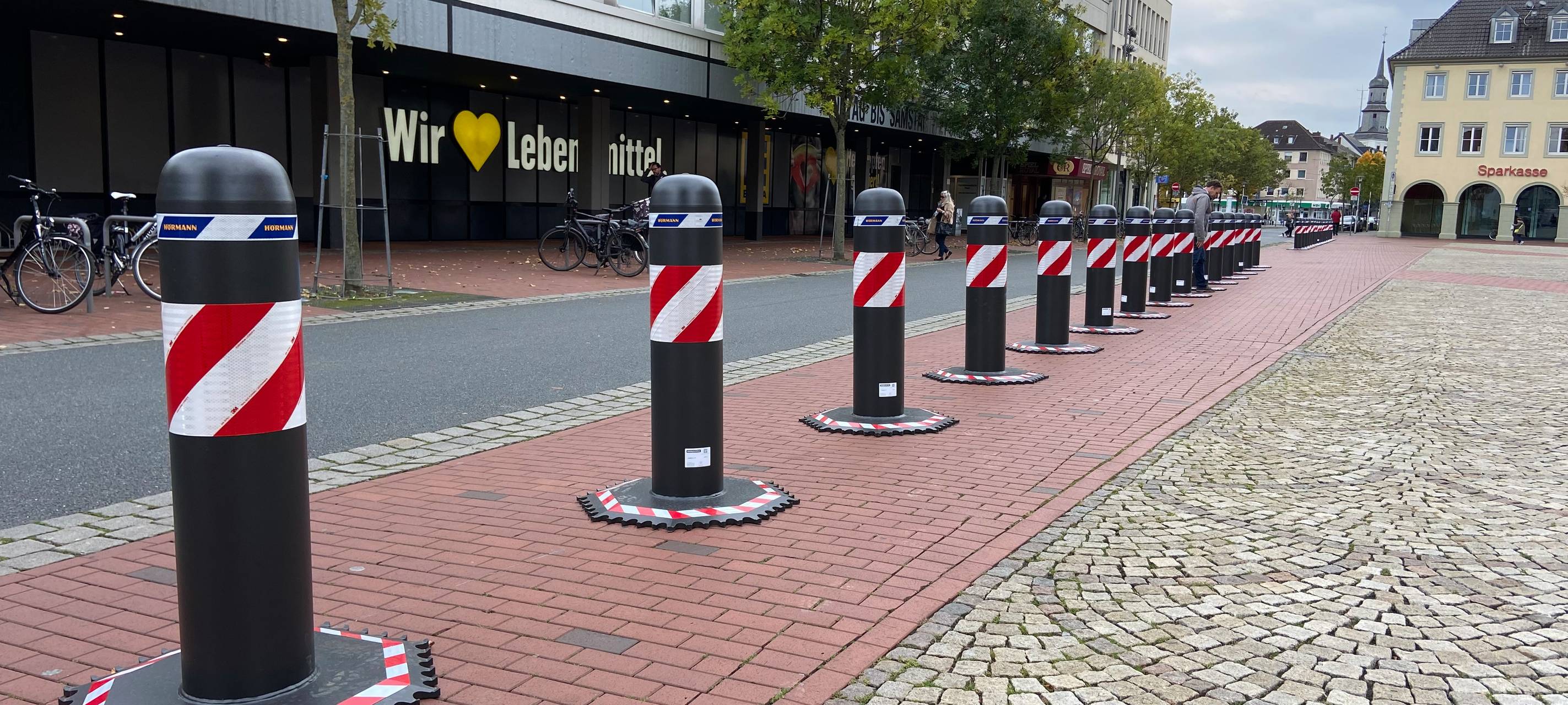 Poller am Marktplatz