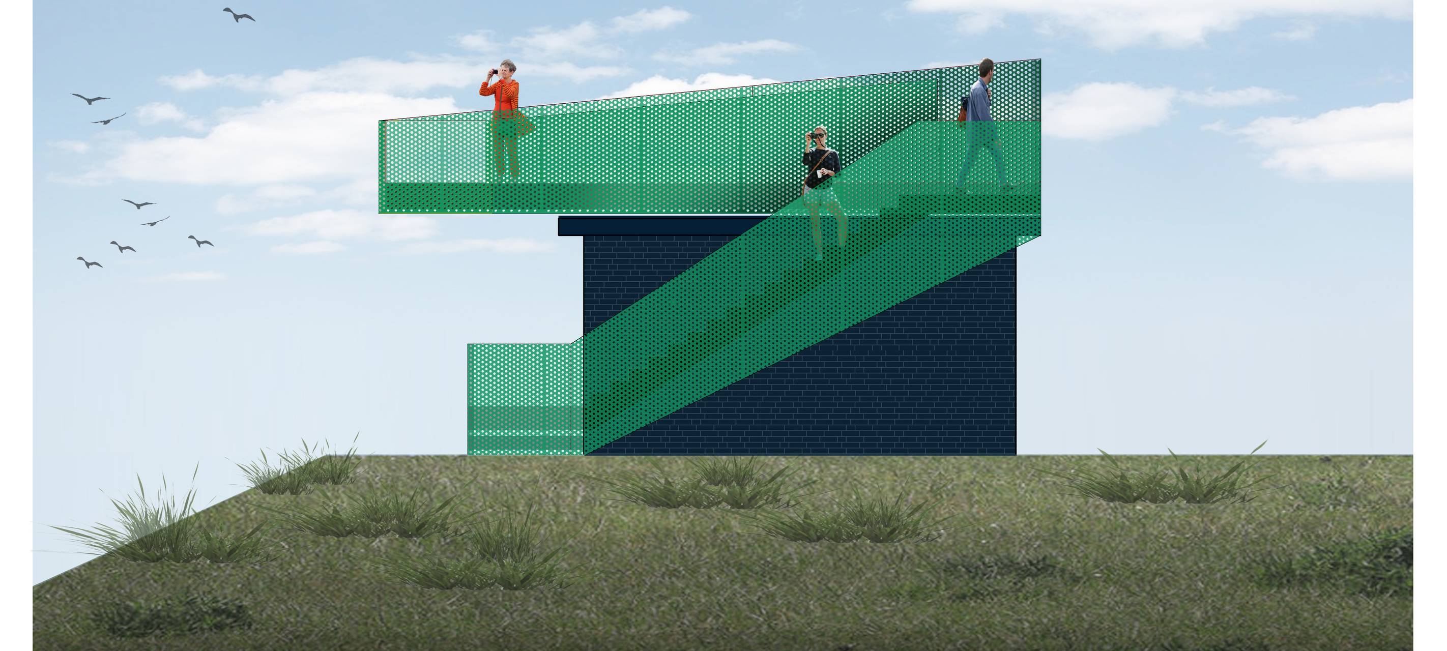 Erlebensraum Lippeaue Hamm bekommt eine Aussichtsplattform