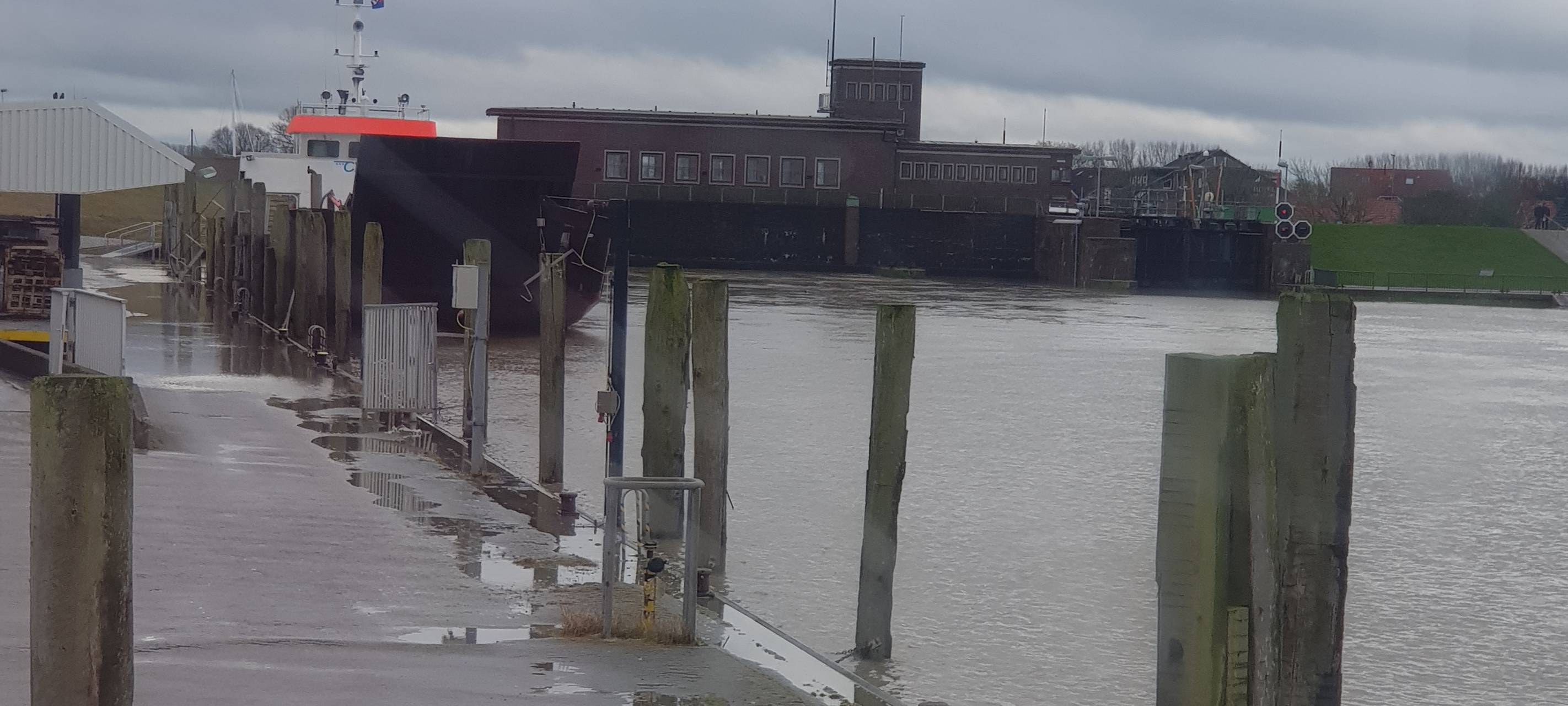 Haus am Meer auf Wangerooge kommt gut durch den Sturm