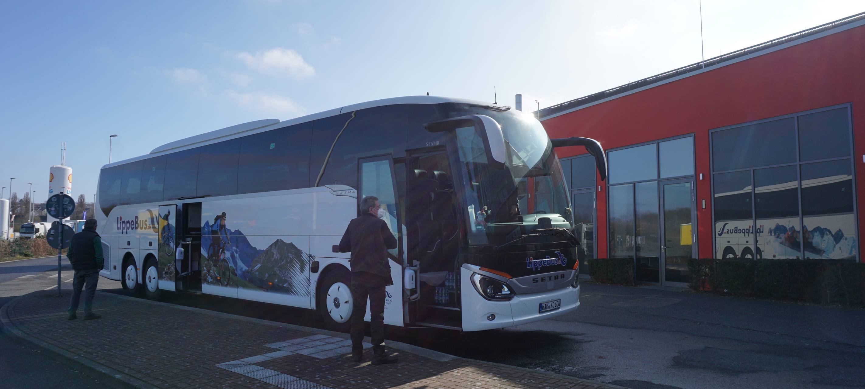 Hilfskonvois aus Hamm angekommen