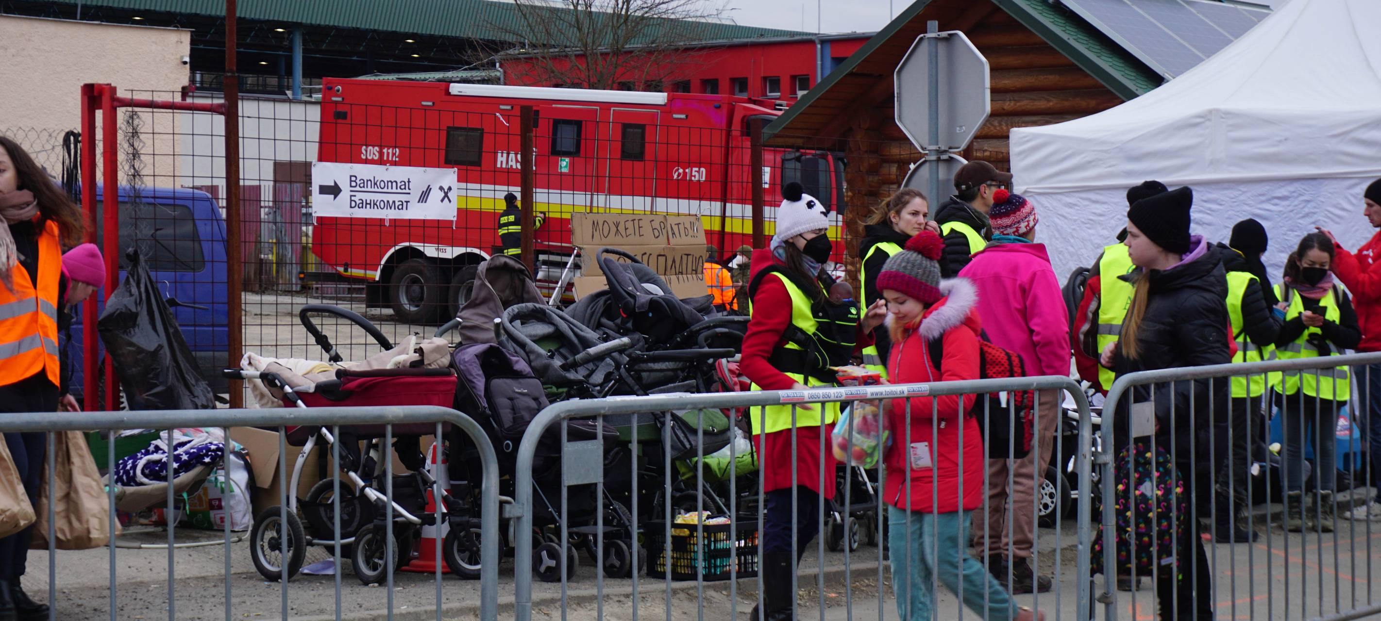 Hilfskonvois aus Hamm angekommen