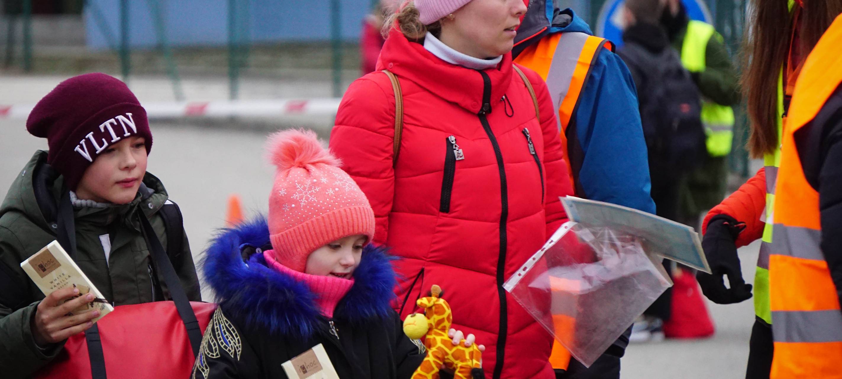 Hilfskonvois aus Hamm angekommen