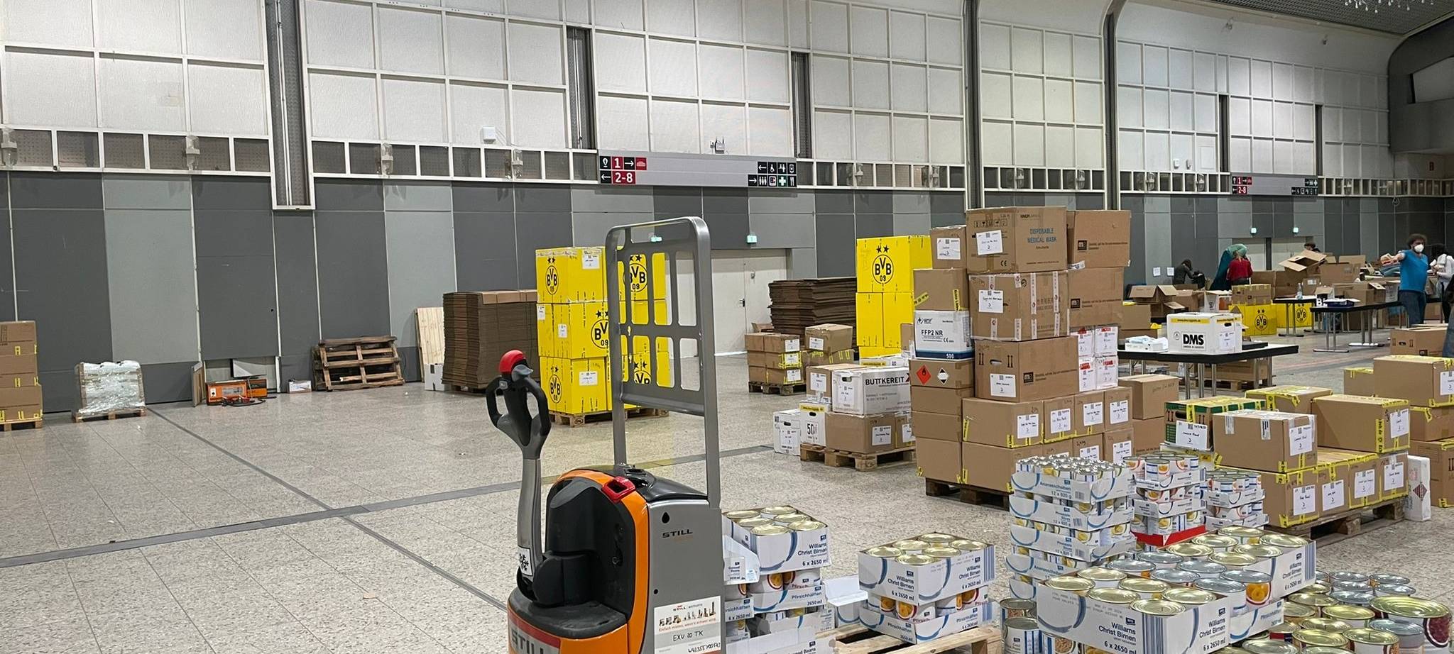 Grenzenlose Wärme sammelt in Dortmund für Opfer des Ukraine-Krieges