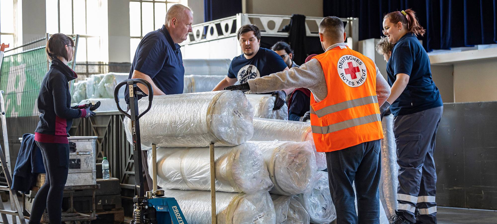 Notunterkunft Alfred-Fischer-Halle